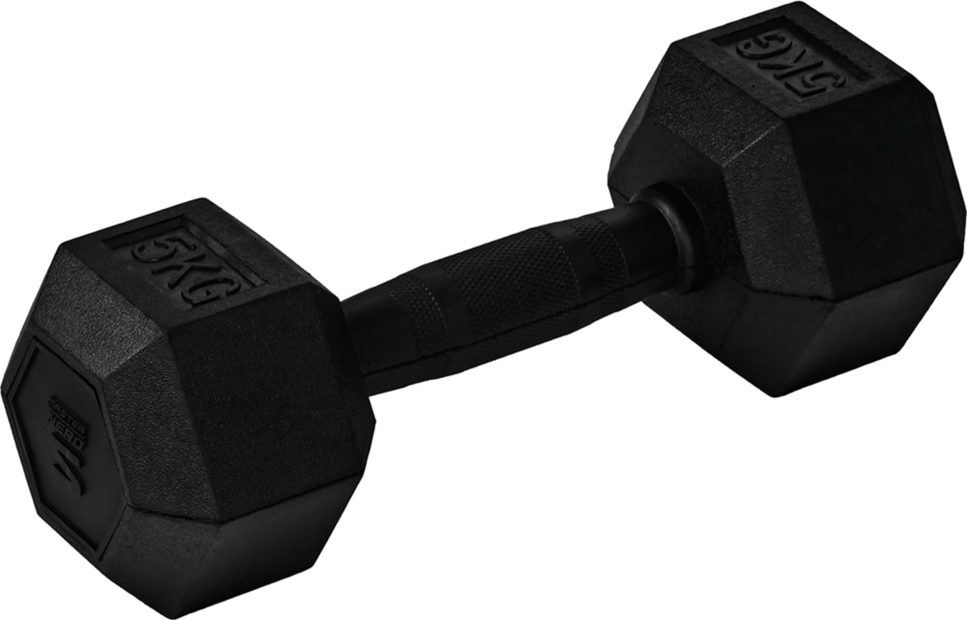 MASTER FITNESS, Master Fitness Nero Rubber Coated Hex, Hex Hantlar