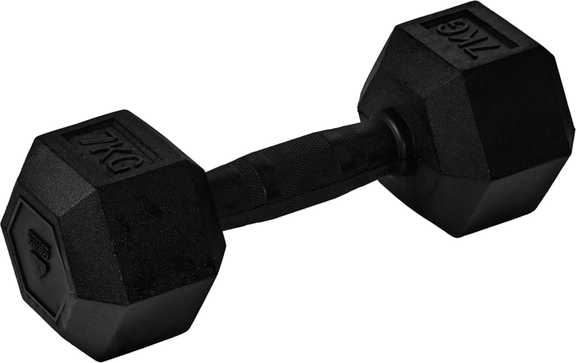 MASTER FITNESS, Master Fitness Nero Rubber Coated Hex, Hex Hantlar