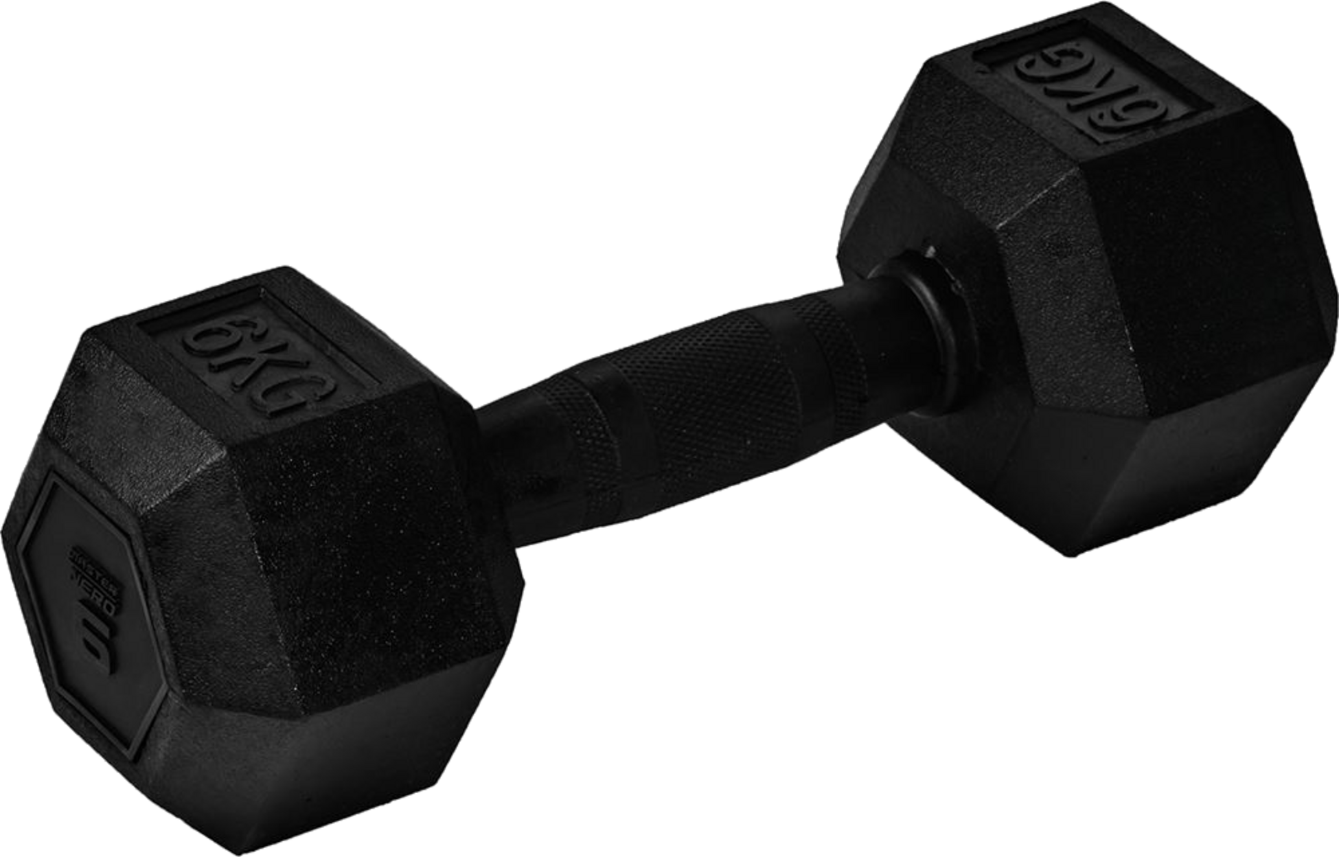 MASTER FITNESS, Master Fitness Nero Rubber Coated Hex, Hex Hantlar