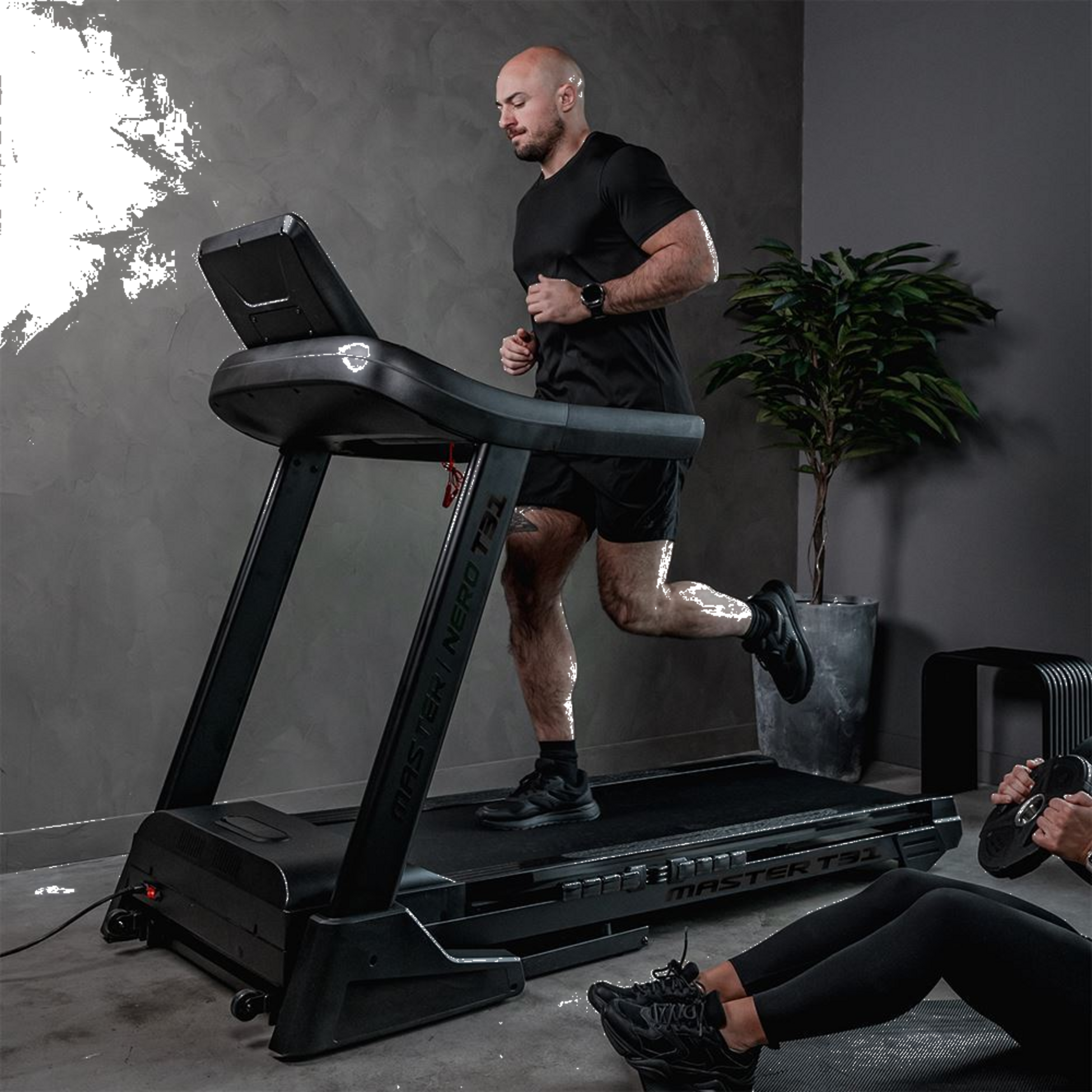 MASTER FITNESS, Master Fitness Nero Treadmill T31, L&ouml;pband