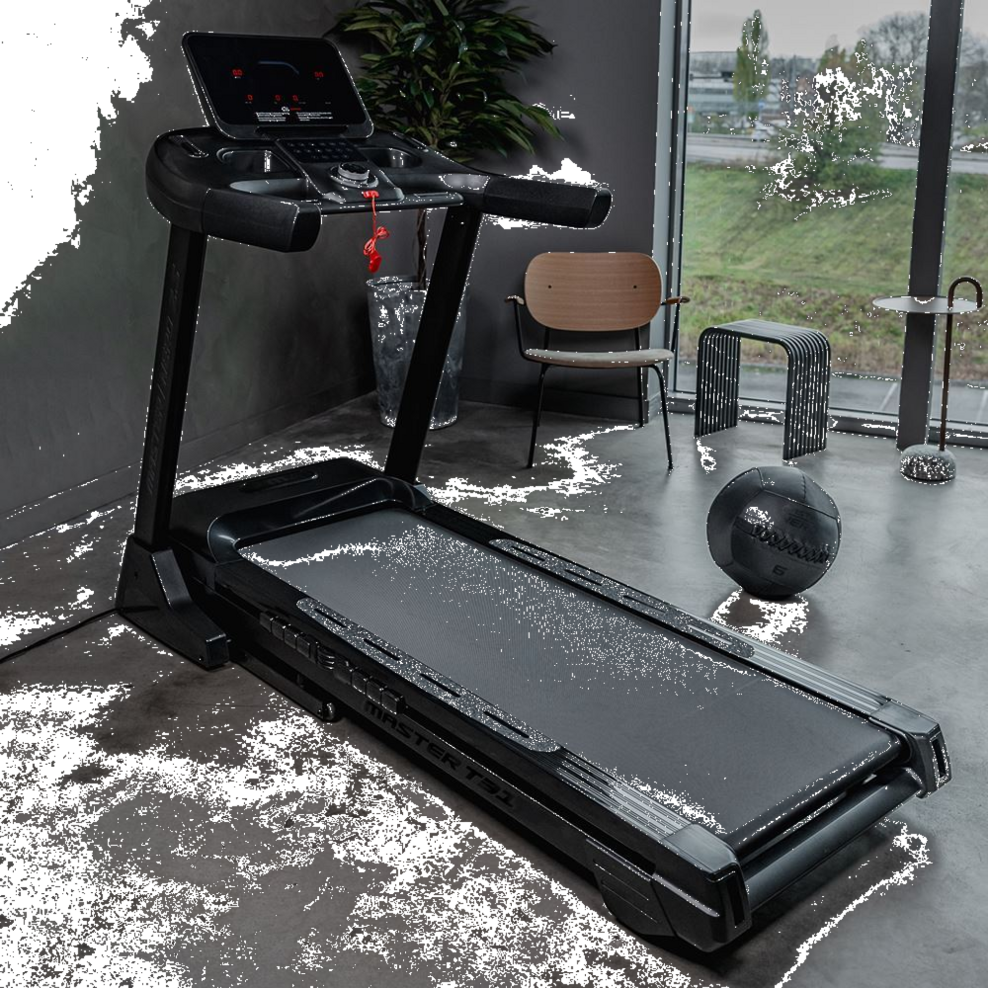 MASTER FITNESS, Master Fitness Nero Treadmill T31, L&ouml;pband