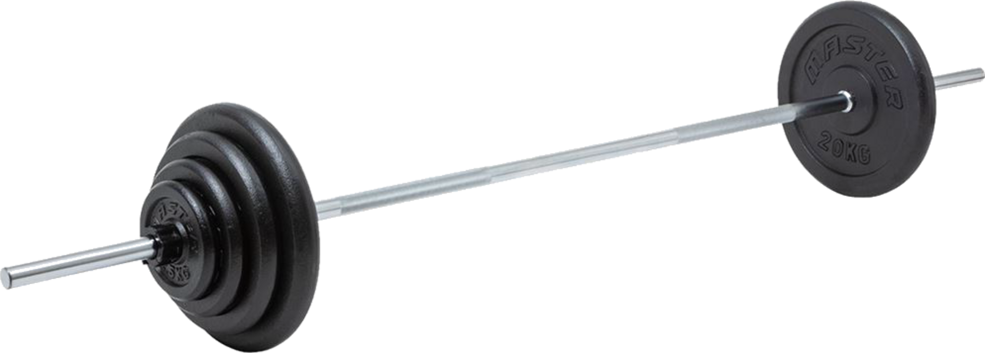 MASTER FITNESS, Master Fitness Skivst&aring;ngsset 86 Kg 30 Mm, Skivst&aring;ngsset J&auml;rn