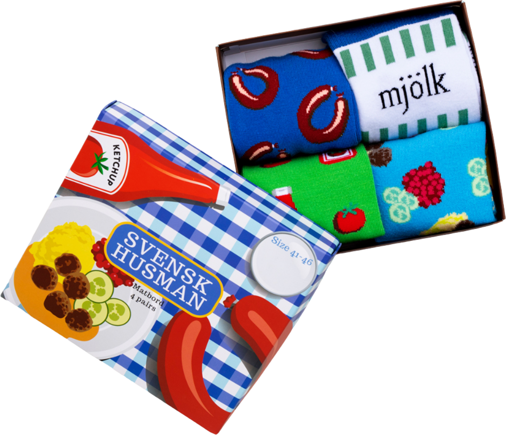 SVENSK HUSMAN, Matbord Box 4-pack