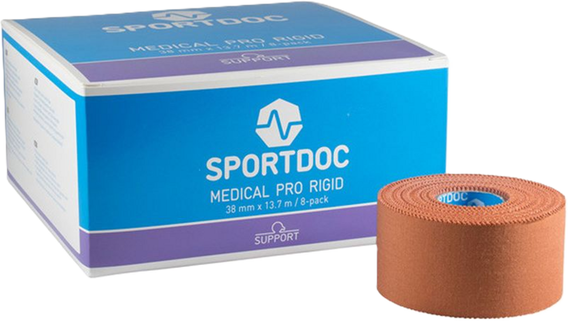SPORTDOC, Medical Pro Rigid 38 Mm 8-pack