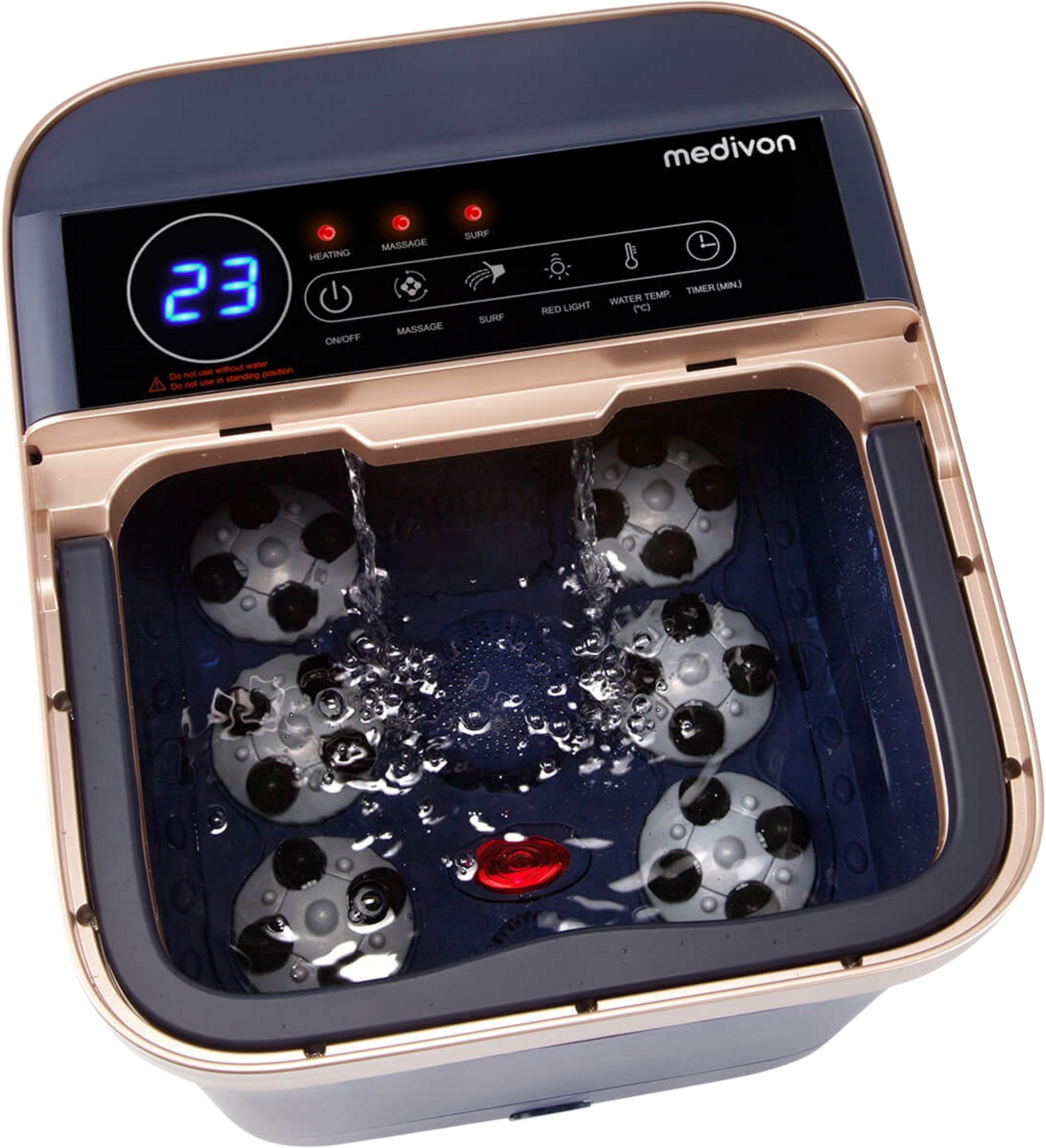 MEDIVON, Medivon Water Foot Massager Hydro Blue