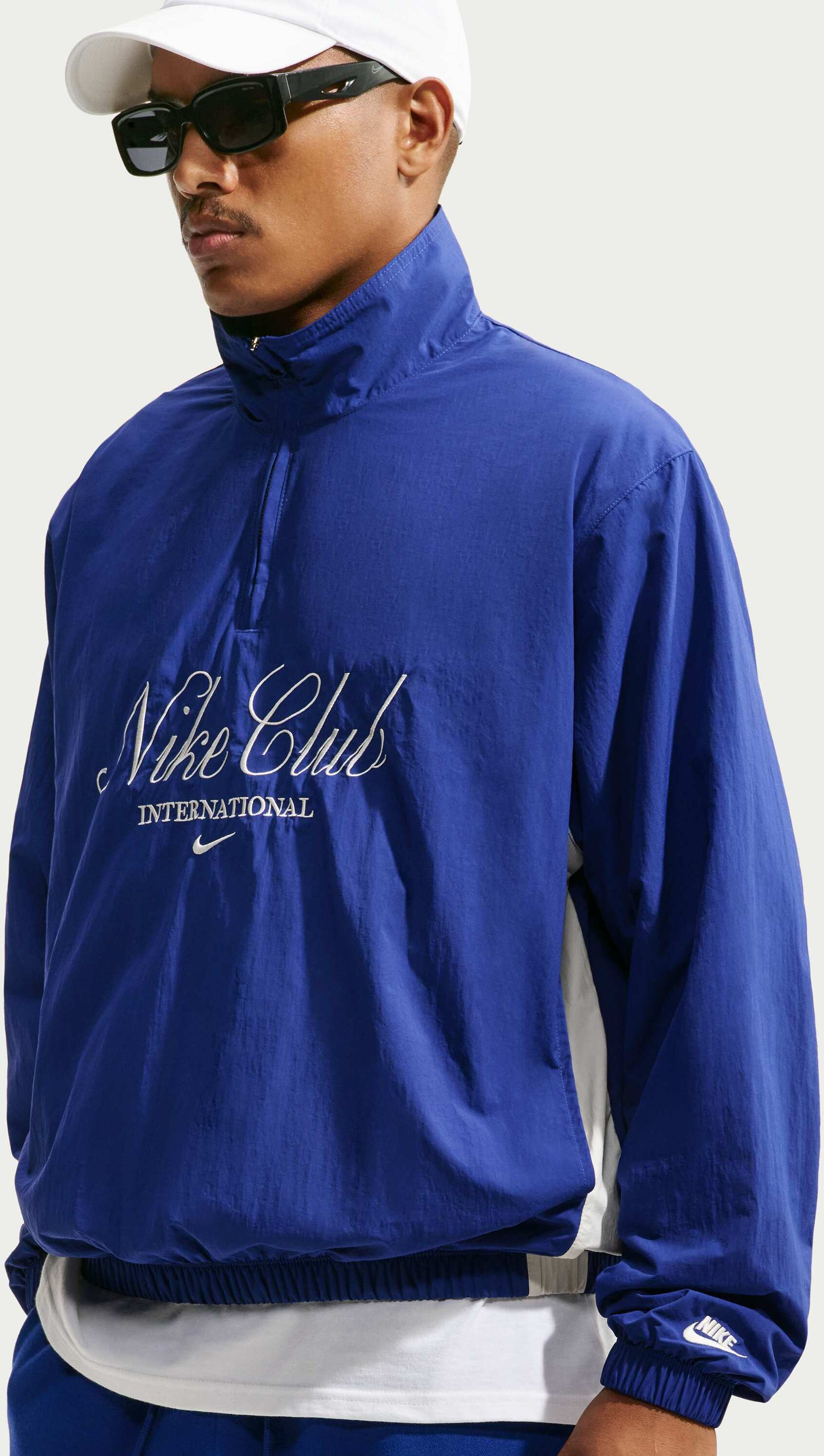 NIKE, Men's 1/2 Zip Jacket Club