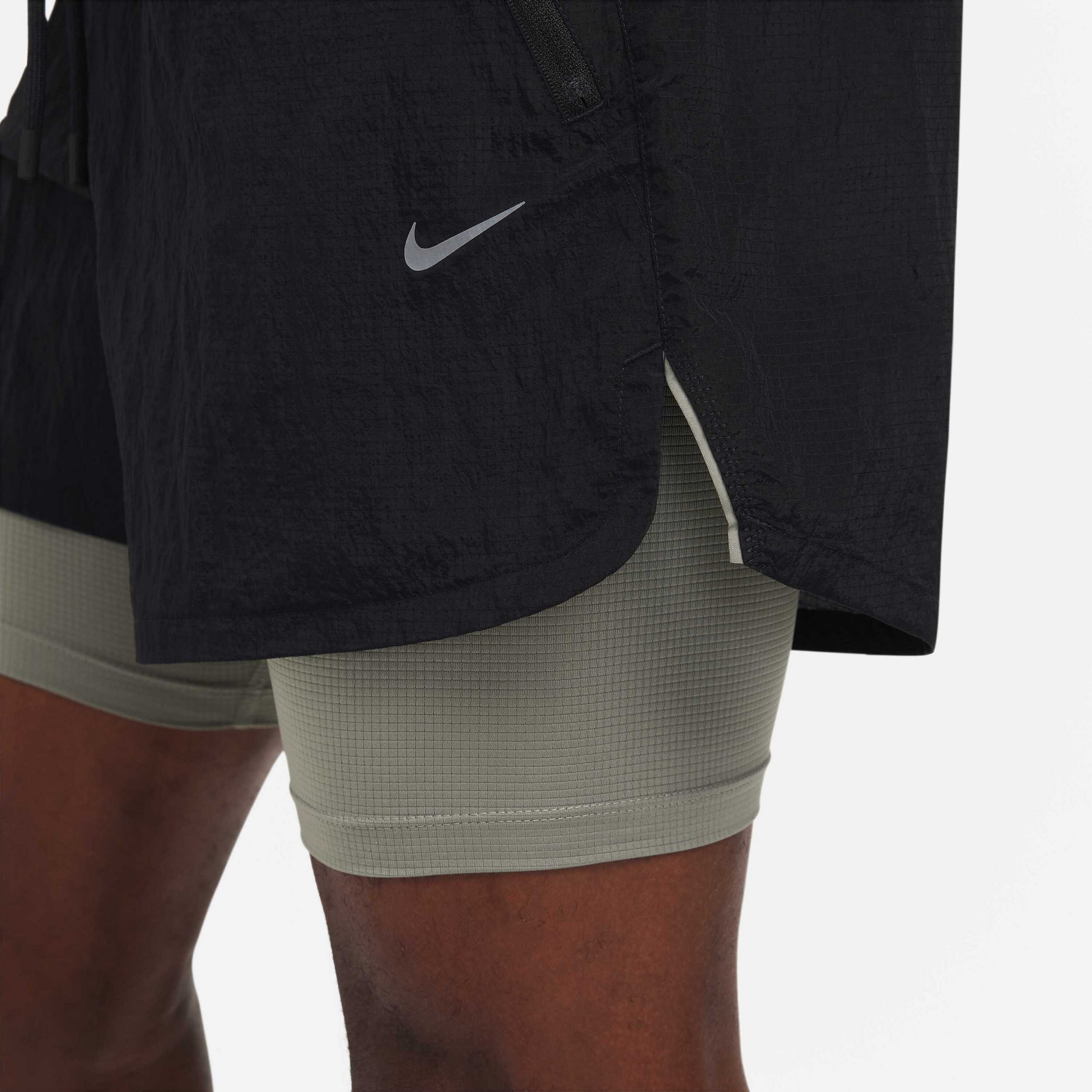 NIKE, Men's 13cm (approx.) Dri-fit Water-repellent 2-in-1 Running Shorts Stride Running Division