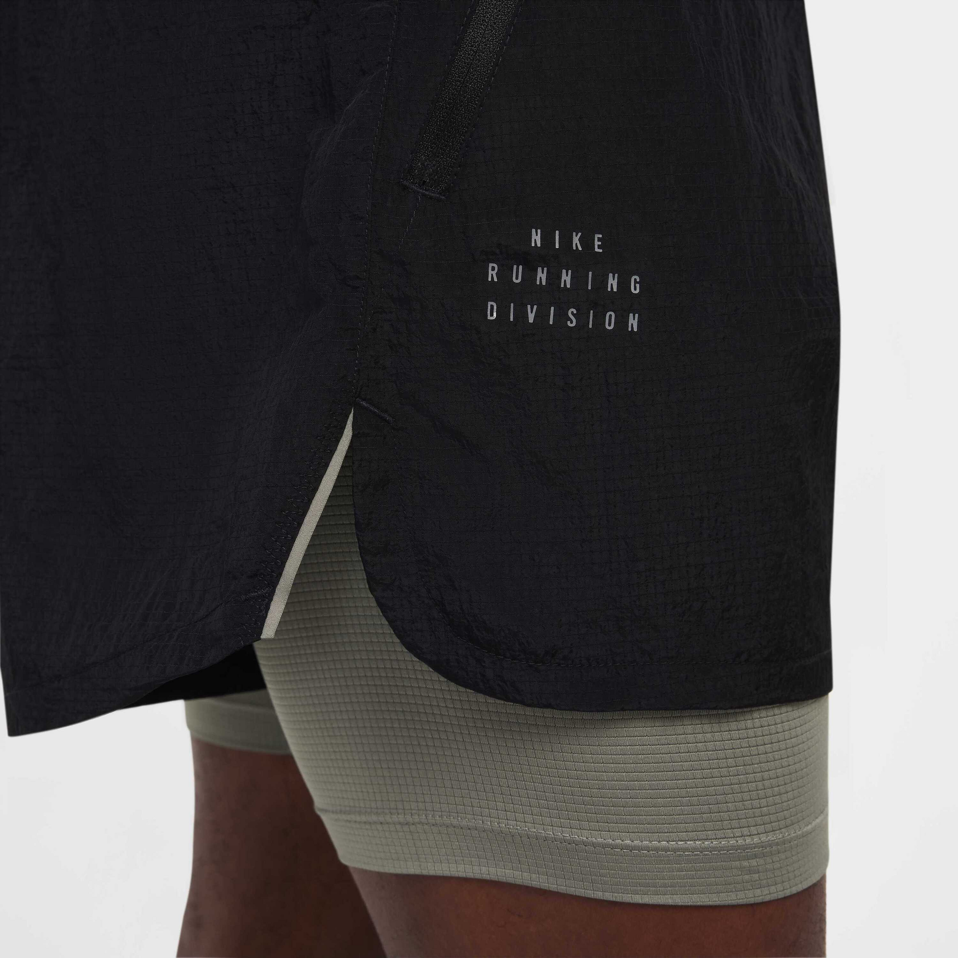 NIKE, Men's 13cm (approx.) Dri-fit Water-repellent 2-in-1 Running Shorts Stride Running Division