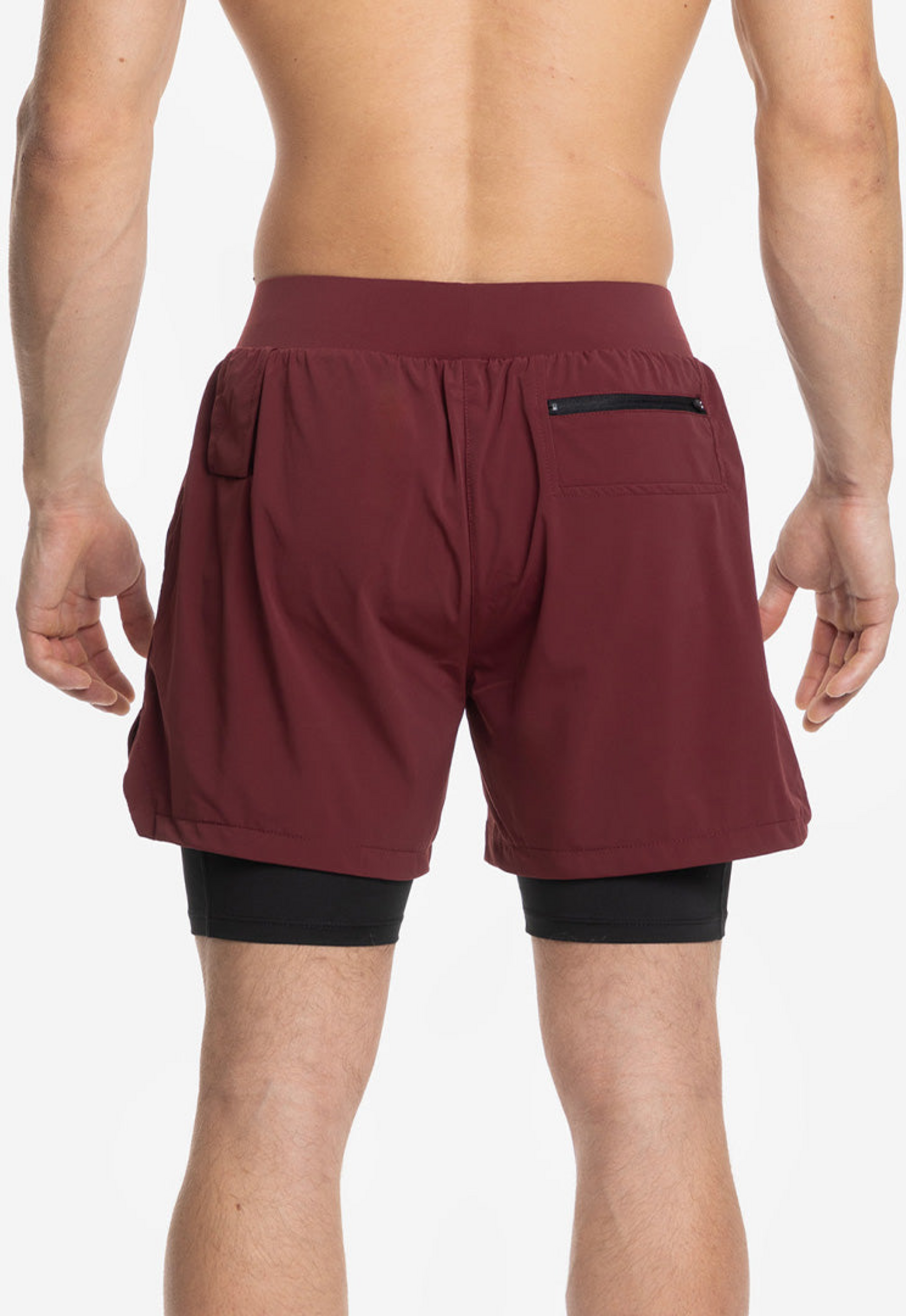 PICSIL SPORT, Men's 2-in-1 Compression Mesh Shorts Premium