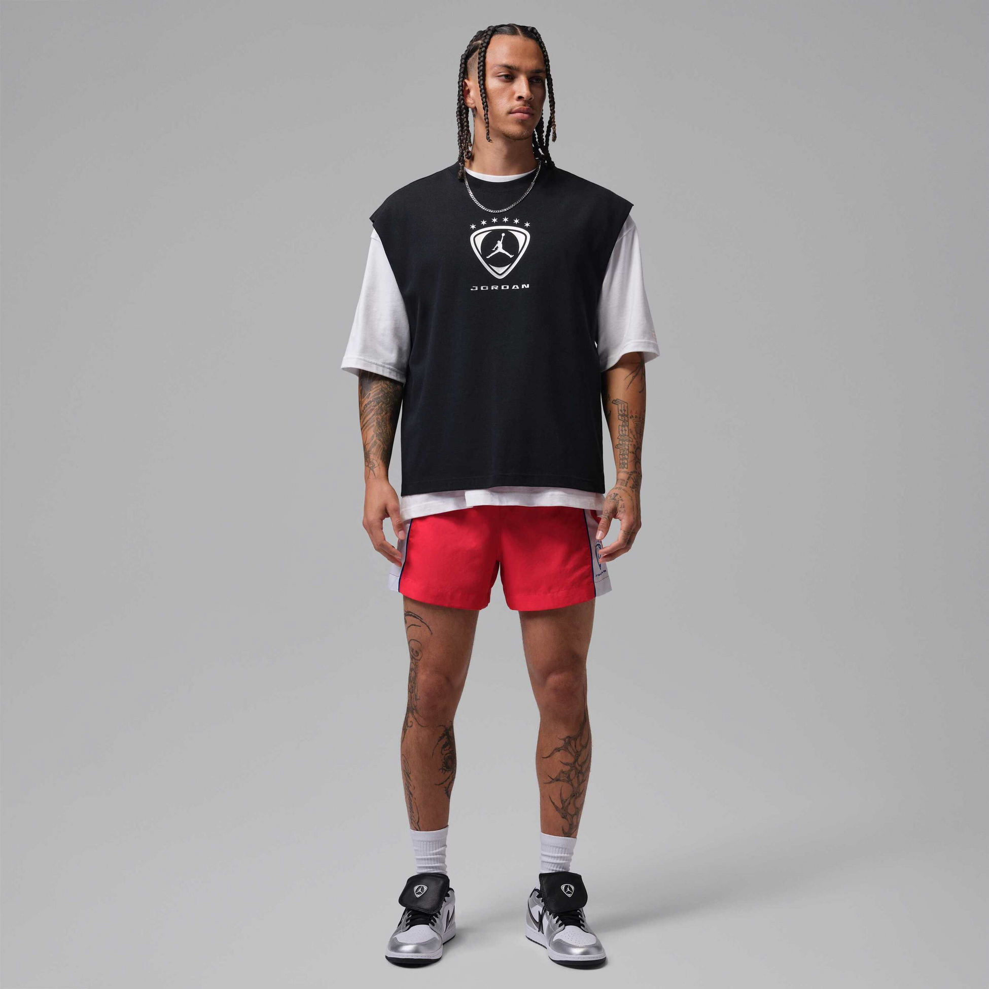 JORDAN, Men's 4 Shortie Shorts" Jordan Brooklyn