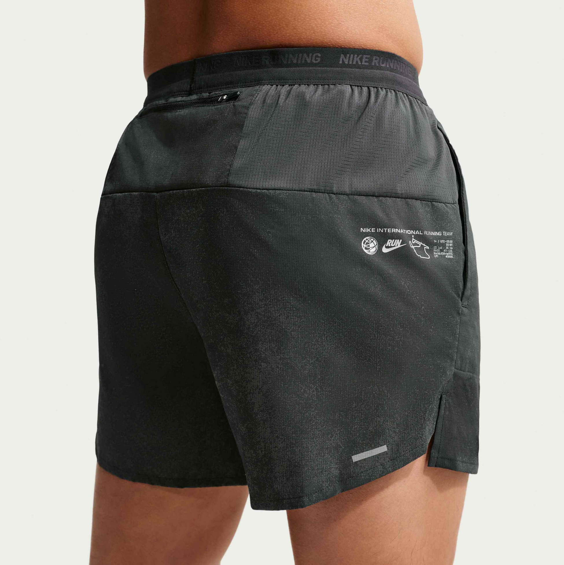 NIKE, Men's 5 Brief-lined Running Shorts With Reflective Design Accents" Stride