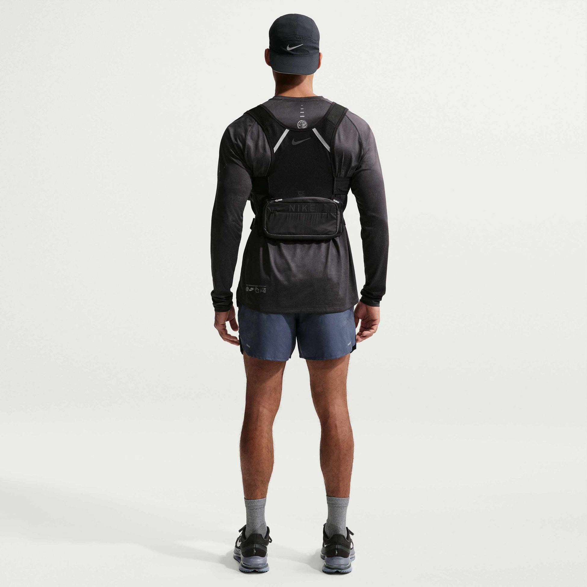 NIKE, Men's 5 Brief-lined Running Shorts With Reflective Design Accents" Stride