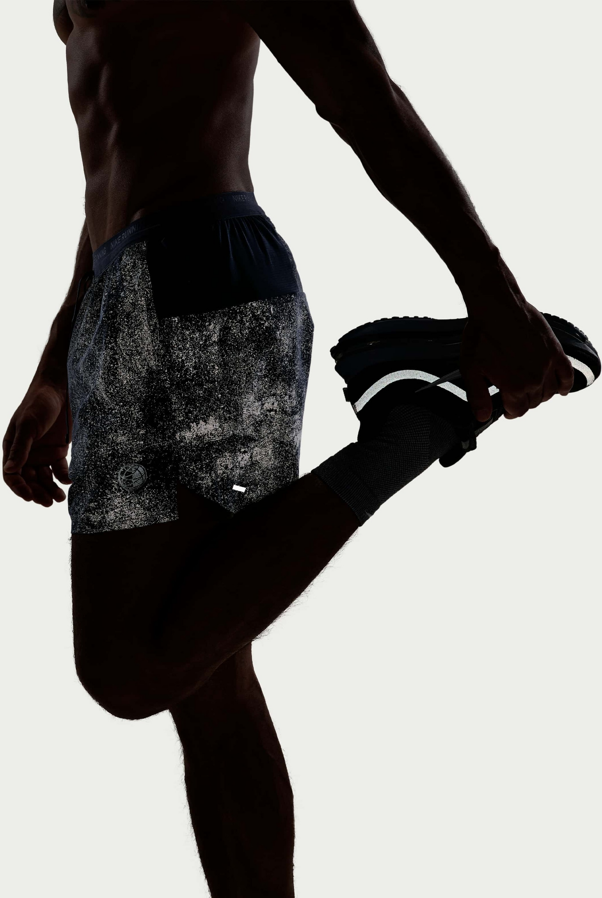 NIKE, Men's 5 Brief-lined Running Shorts With Reflective Design Accents" Stride