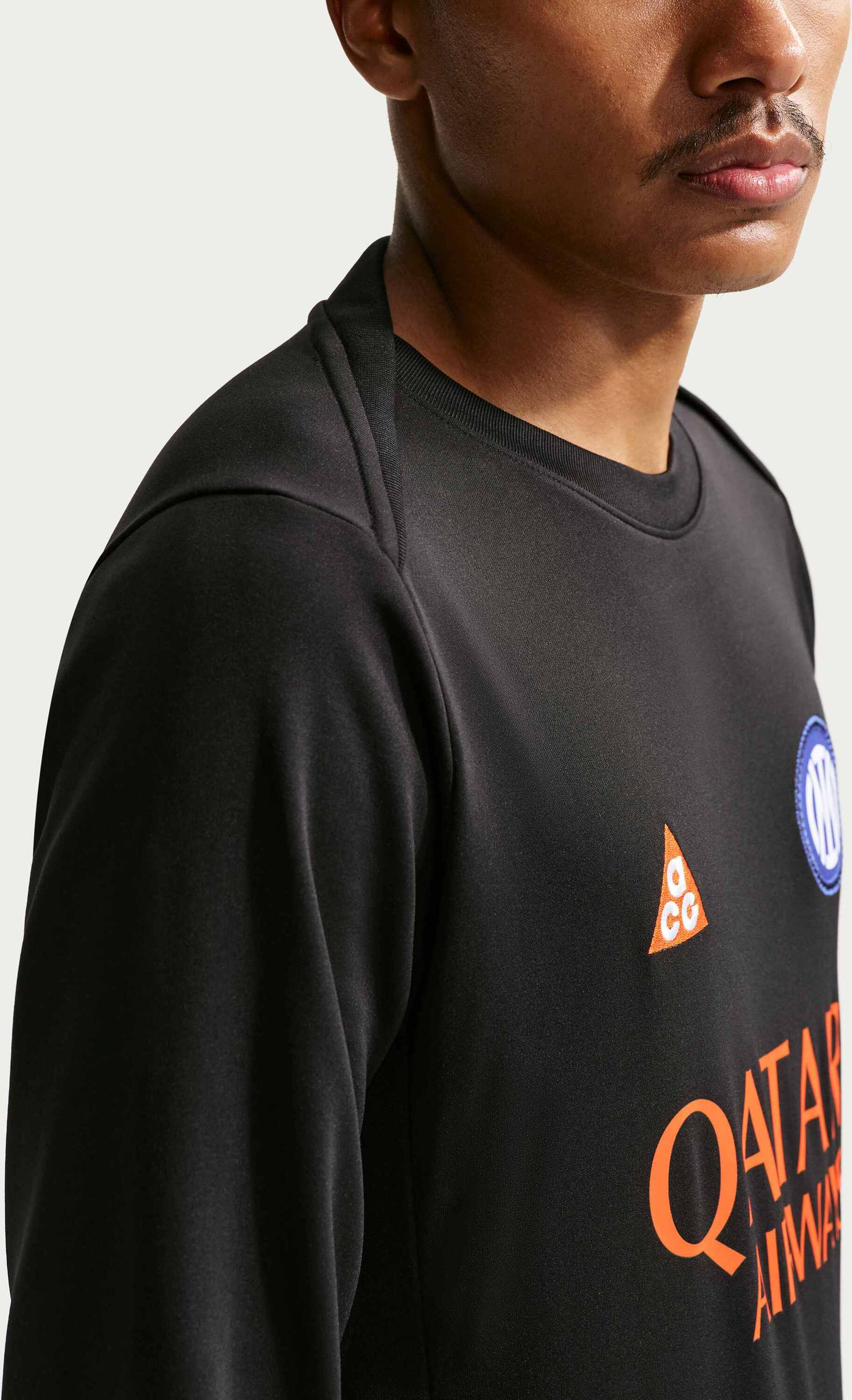 NIKE, Men's Acg Dri-fit Football Long-sleeve Pre-match Top Inter Milan Academy Pro Se