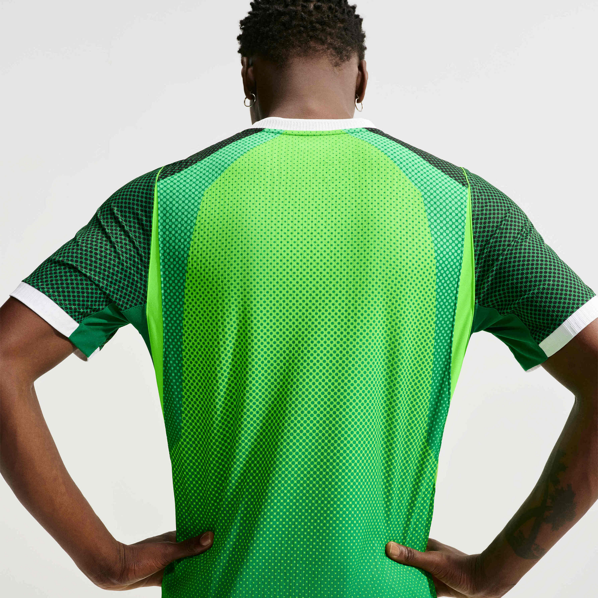 NIKE, Men's Aero-fit Football Authentic Jersey Nigeria 2026 Match Home