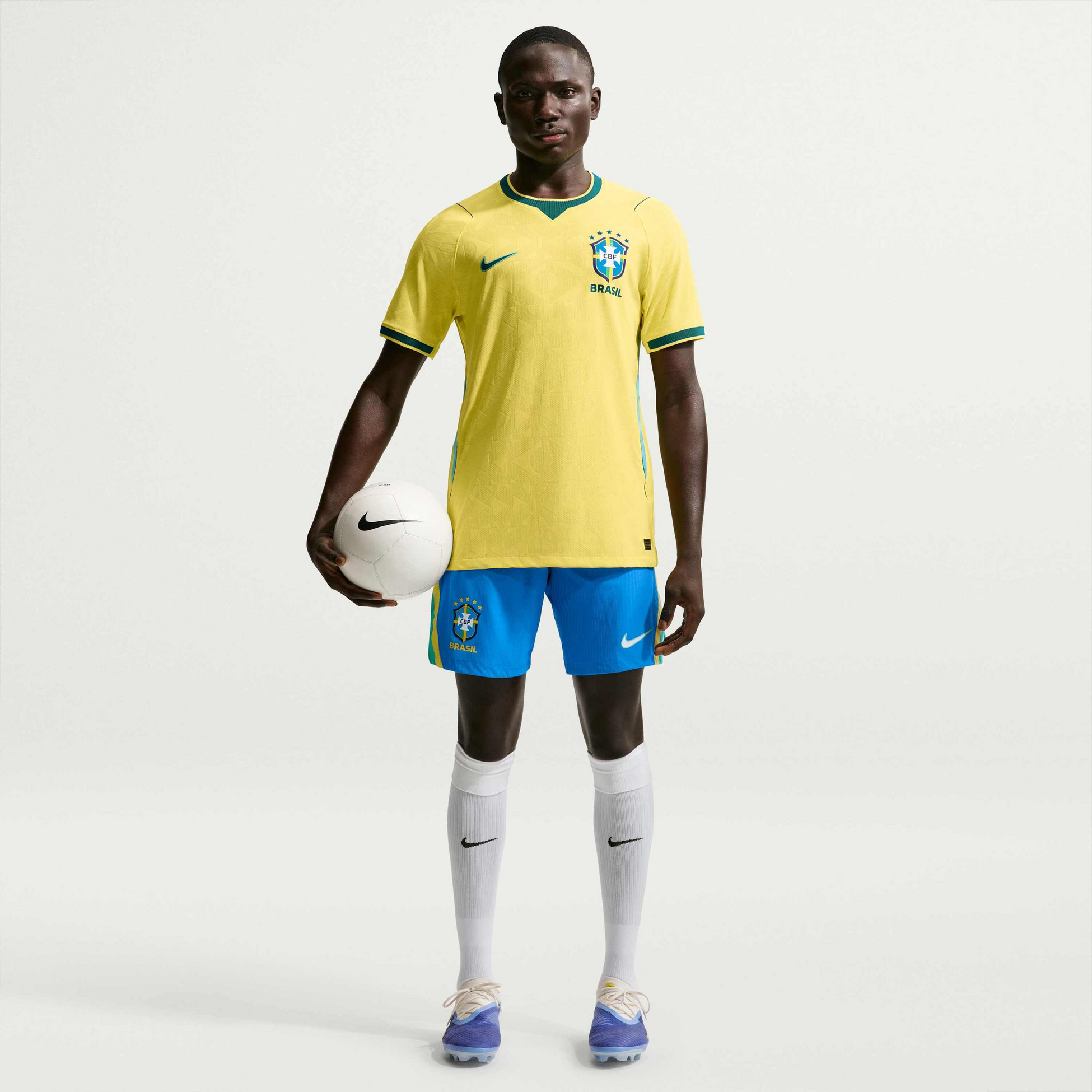 NIKE, Men's Aero-fit Football Shirt Brazil National Team 2026 Match Home