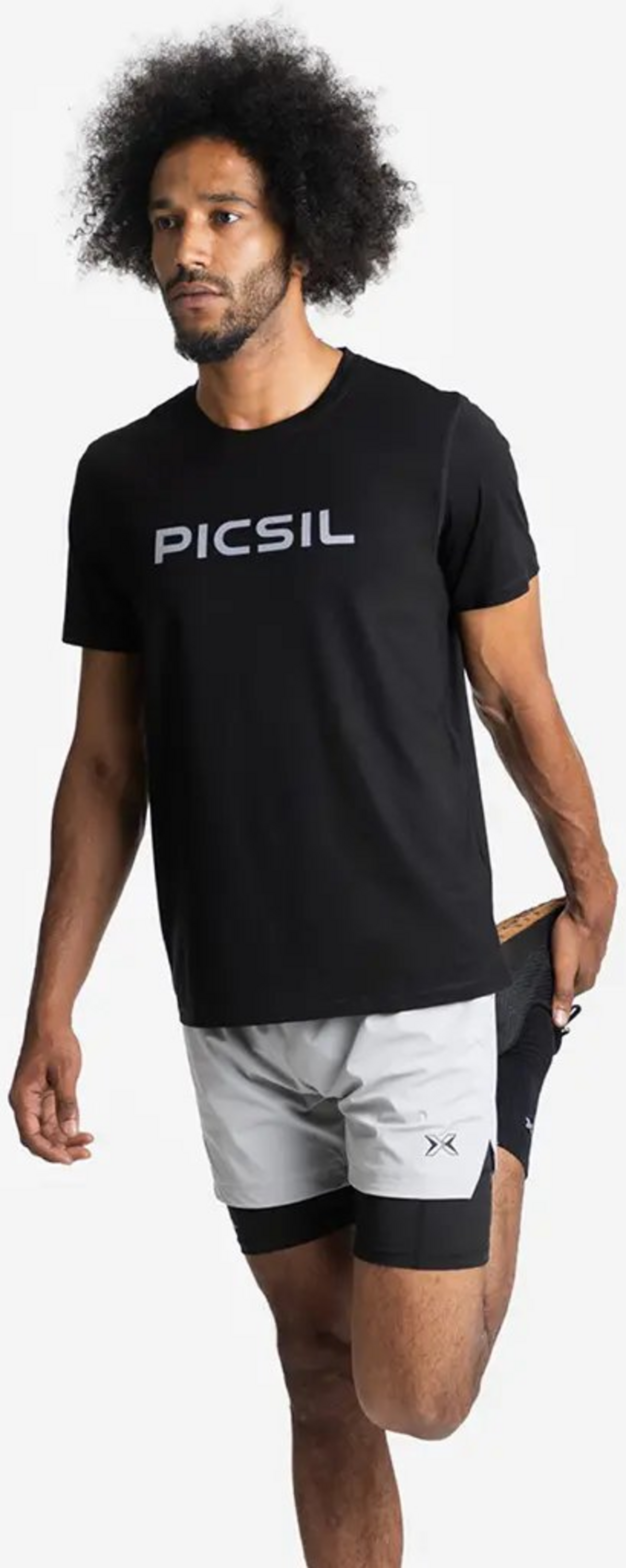PICSIL SPORT, Men's Basic T-shirt Tee Core