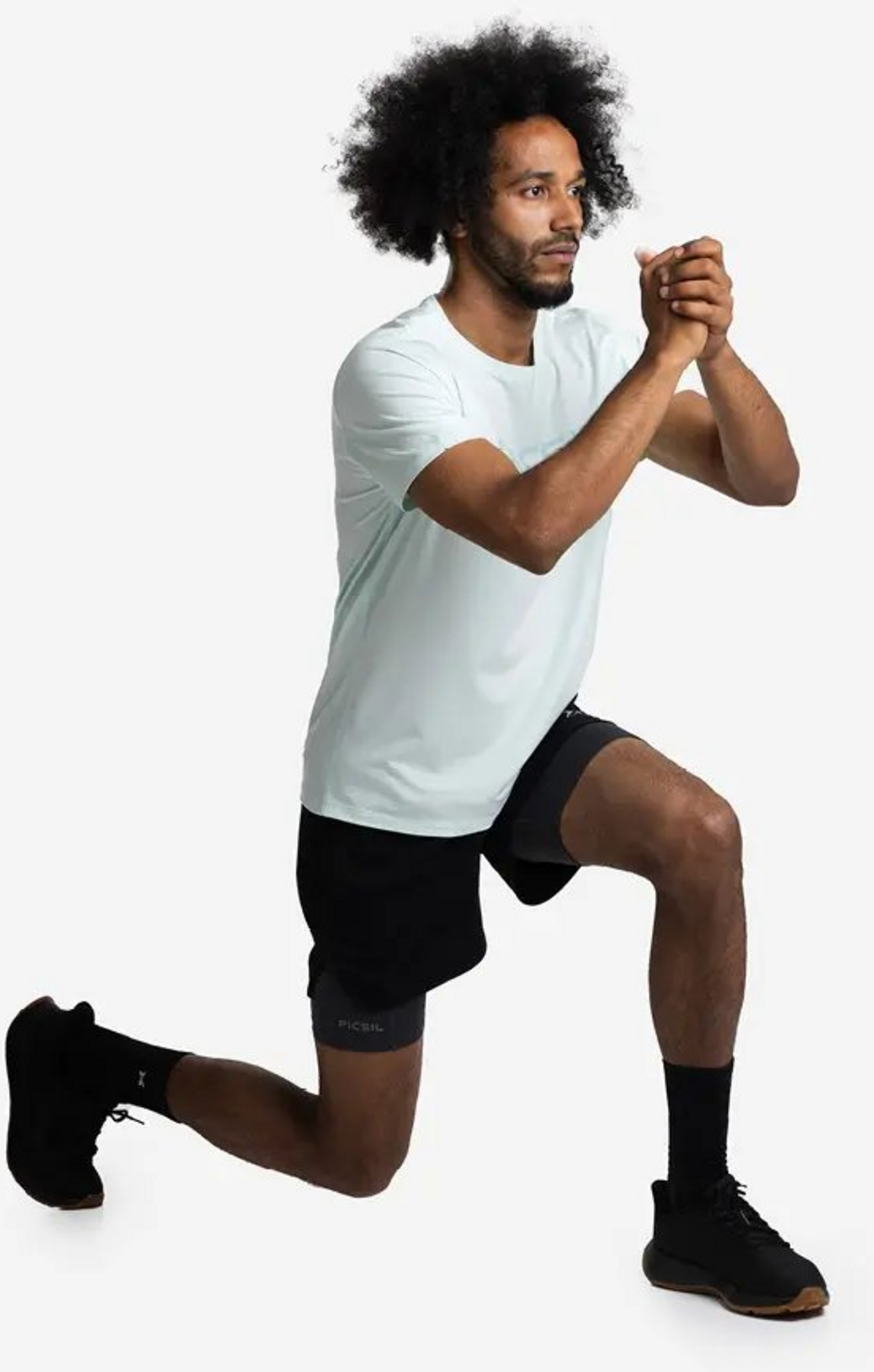 PICSIL SPORT, Men's Basic T-shirt Tee Core