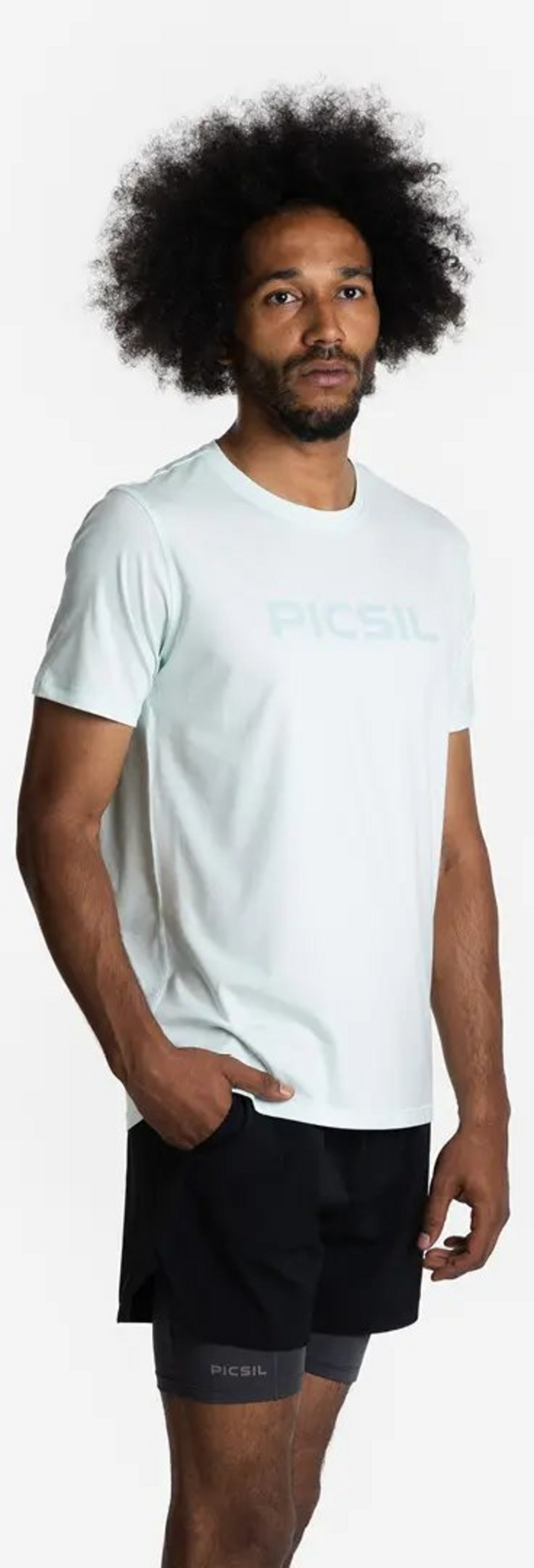 PICSIL SPORT, Men's Basic T-shirt Tee Core