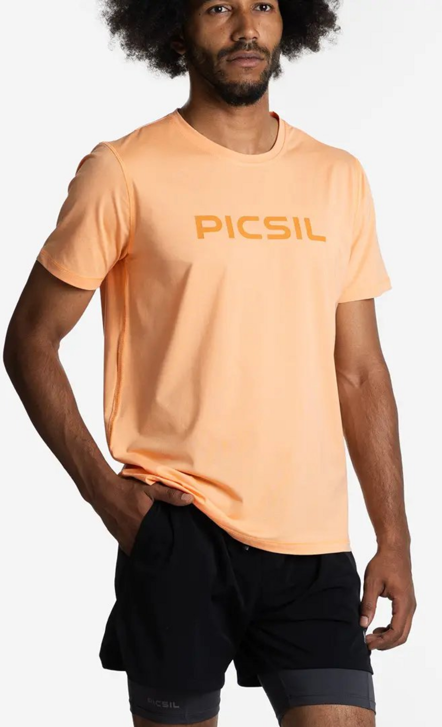 PICSIL SPORT, Men's Basic T-shirt Tee Core