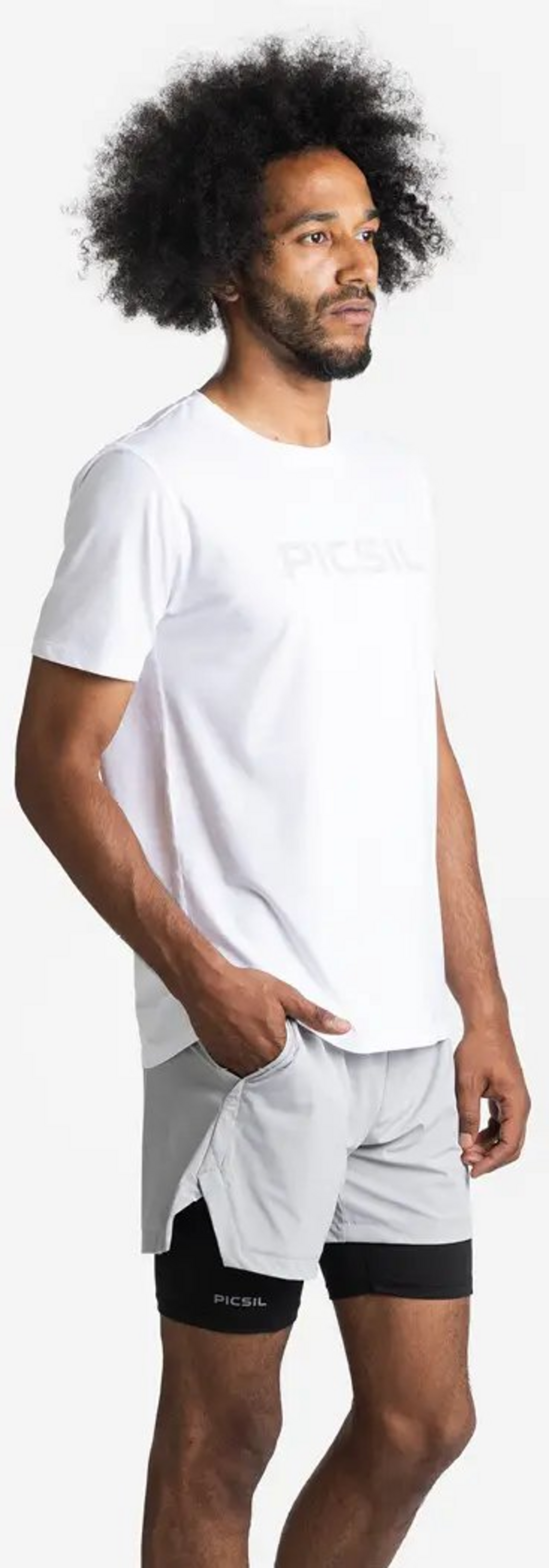 PICSIL SPORT, Men's Basic T-shirt Tee Core