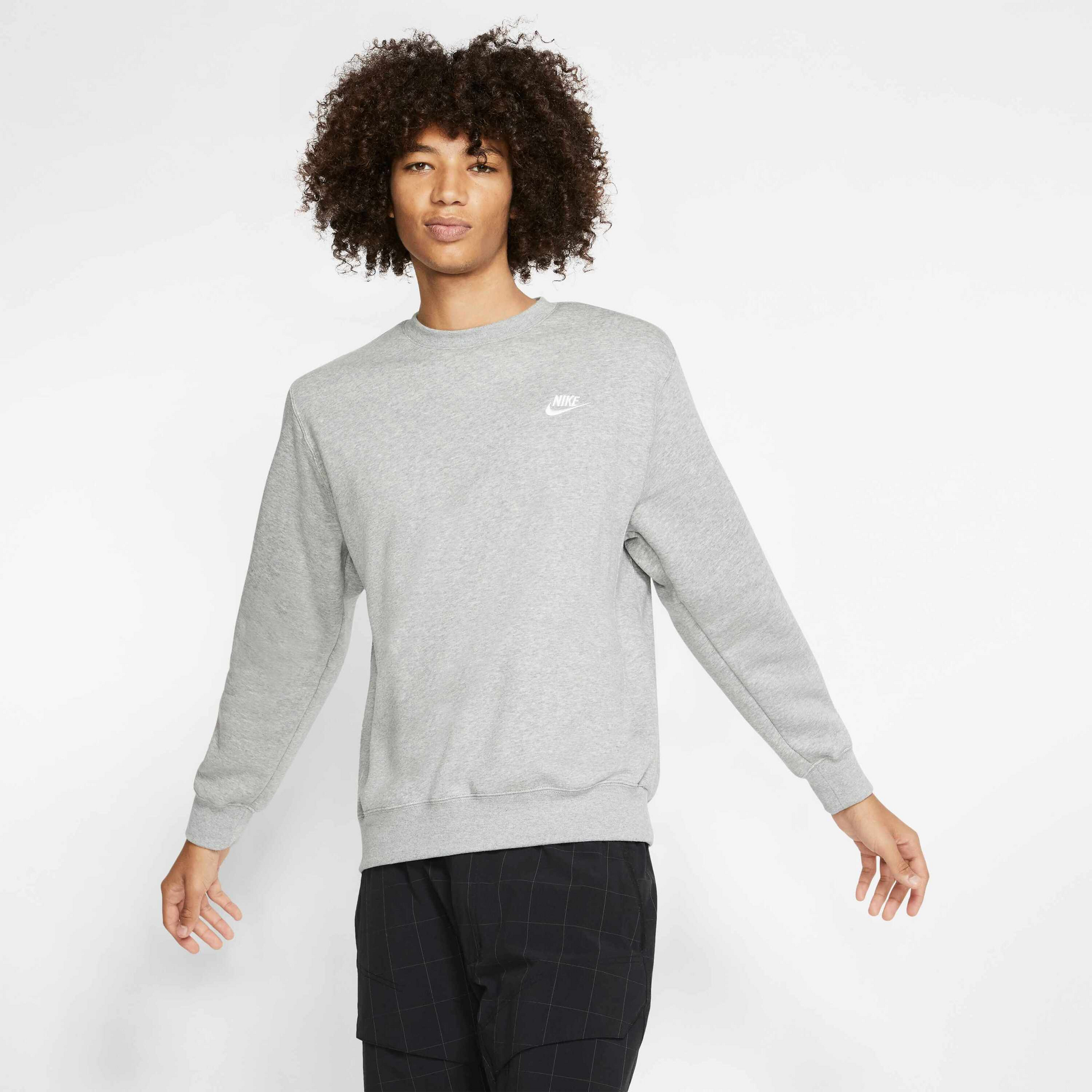 NIKE, Men's Crew Sportswear Club Fleece