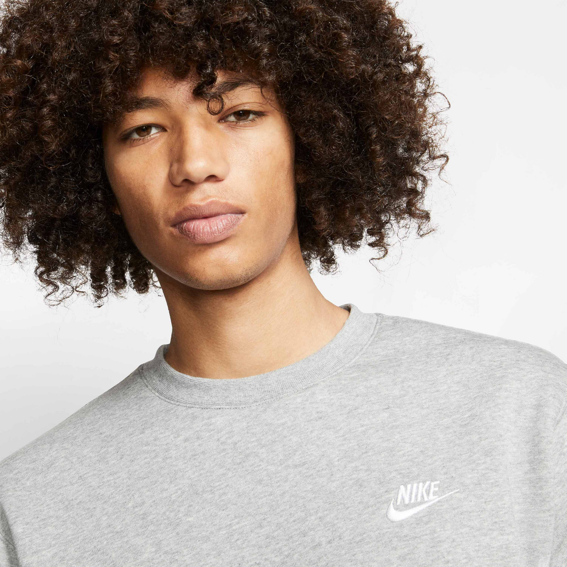 NIKE, Men's Crew Sportswear Club Fleece