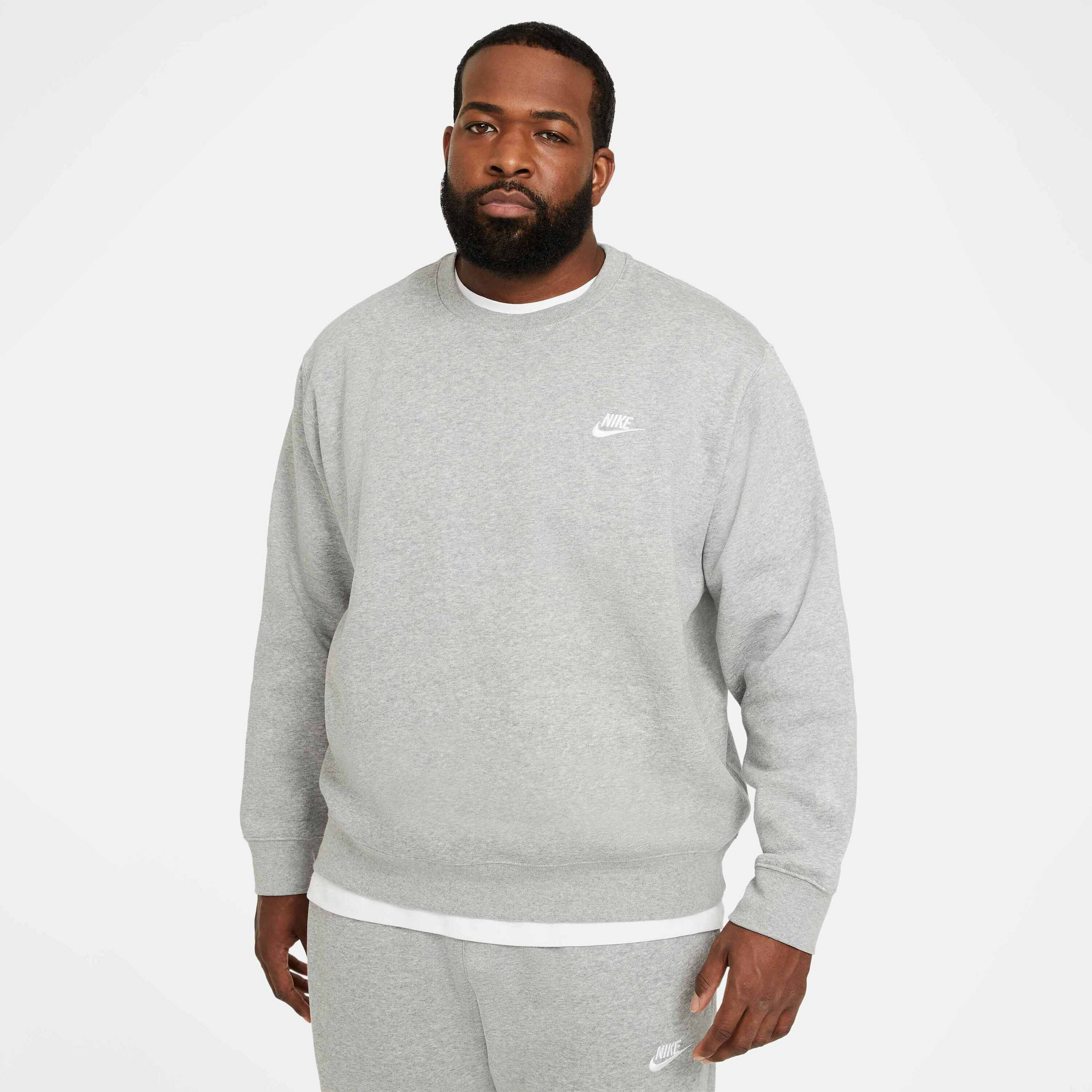 NIKE, Men's Crew Sportswear Club Fleece