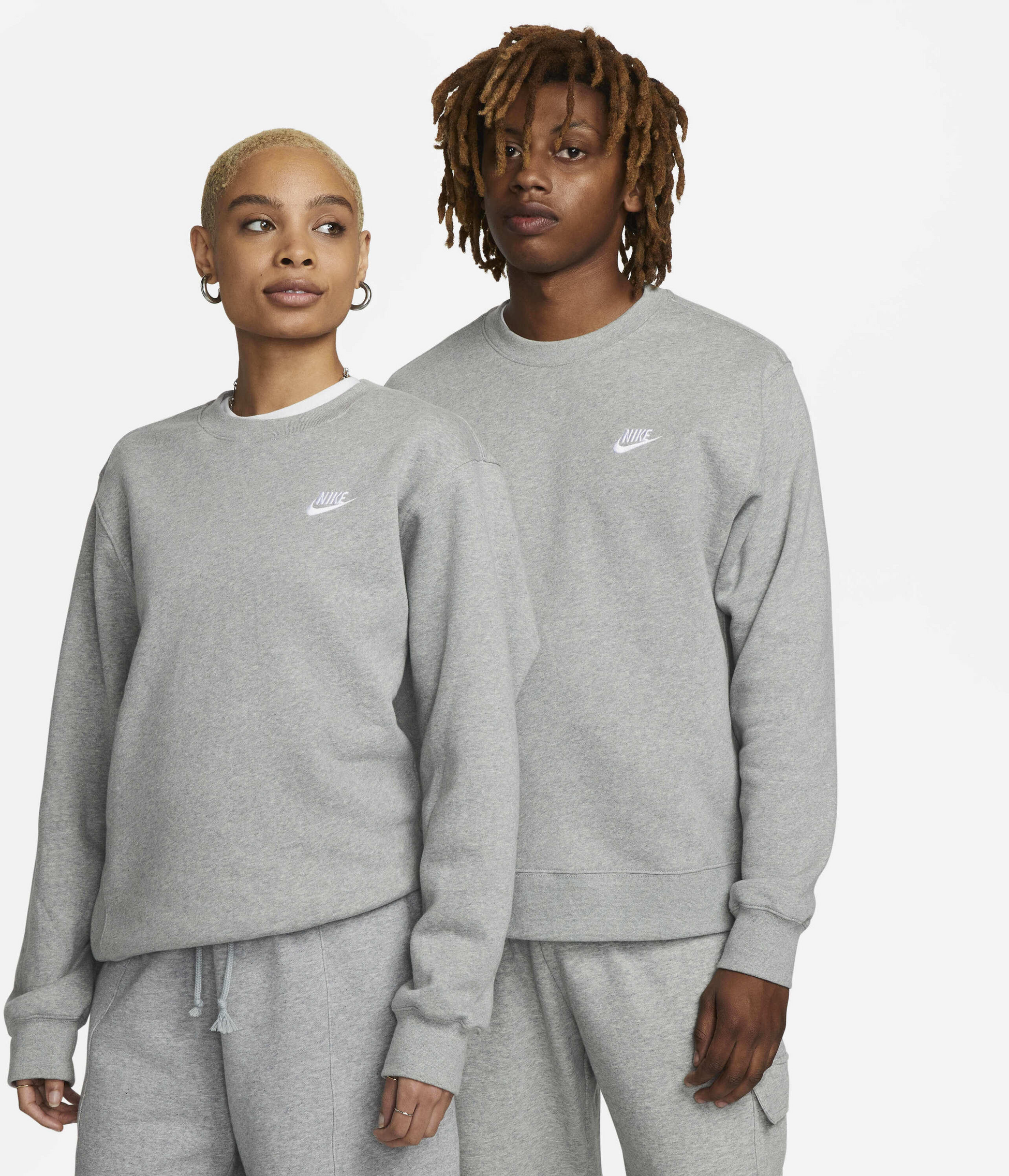 NIKE, Men's Crew Sportswear Club Fleece