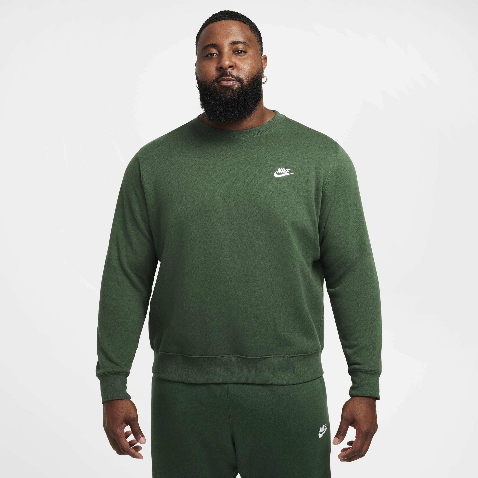 NIKE, Men's Crew Sportswear Club Fleece