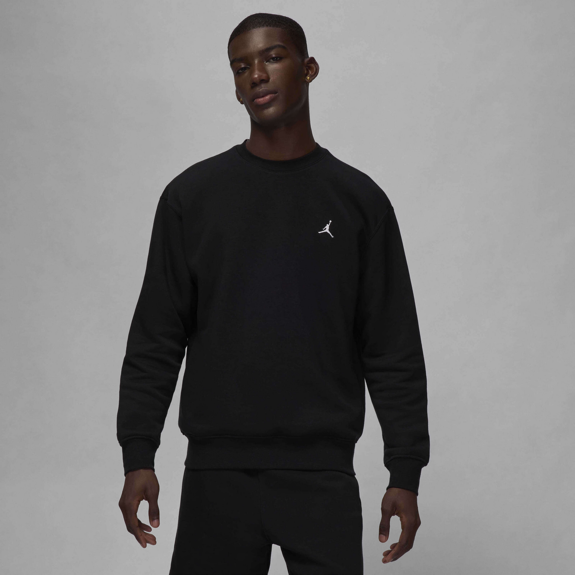 JORDAN, Men's Crew-neck Sweatshirt Jordan Brooklyn Fleece