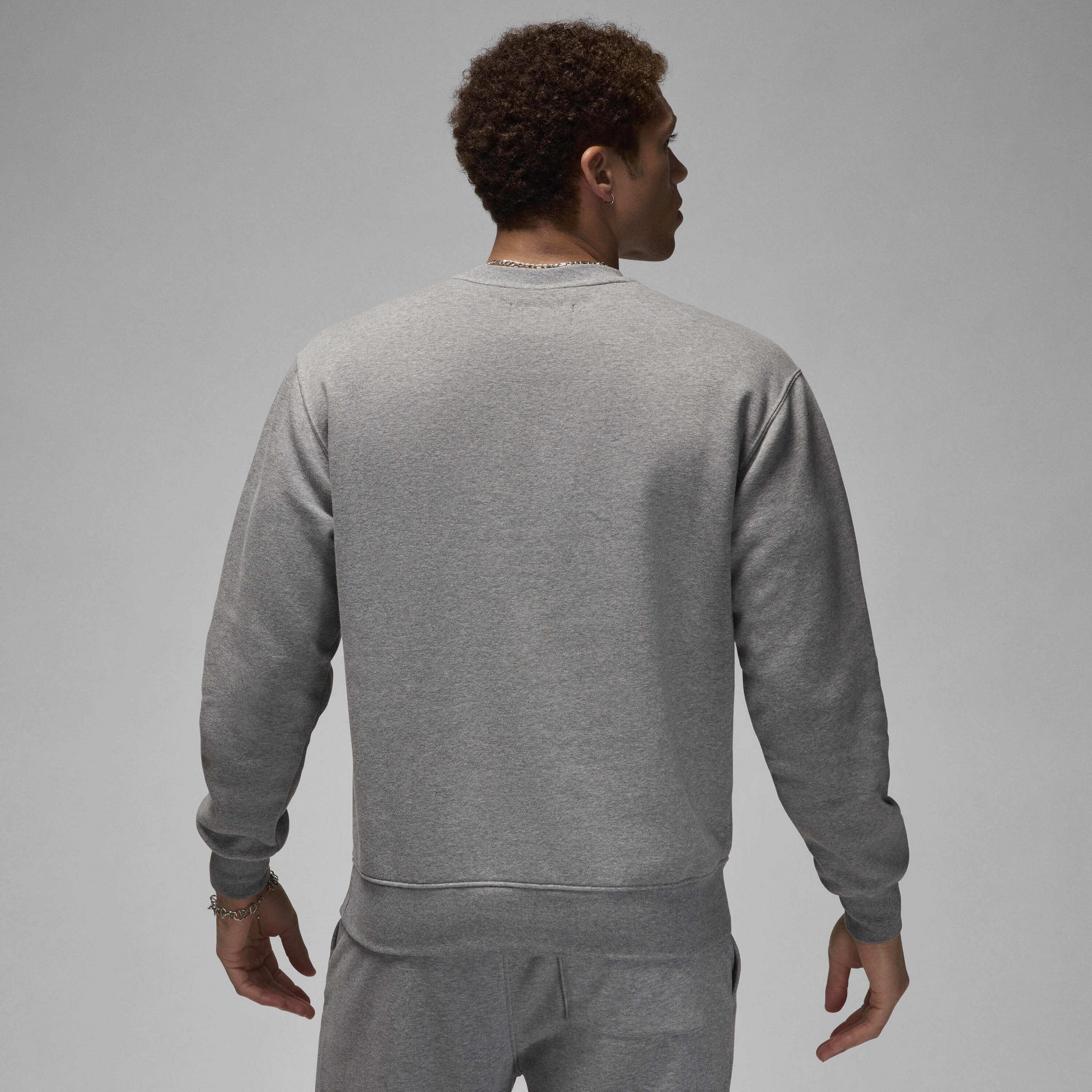 JORDAN, Men's Crew-neck Sweatshirt Jordan Brooklyn Fleece