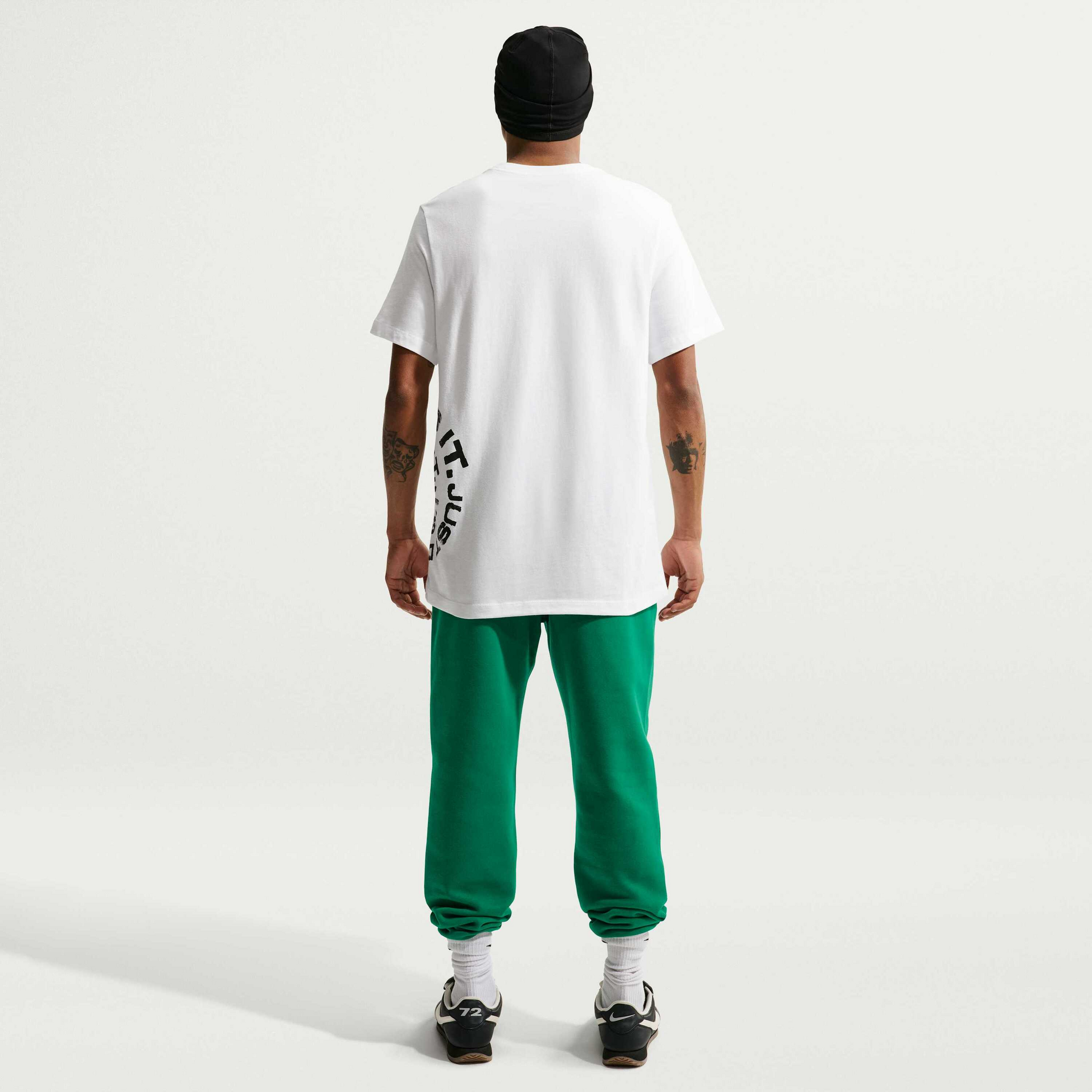 NIKE, Men's Cuffed Brushed Fleece Trousers Club