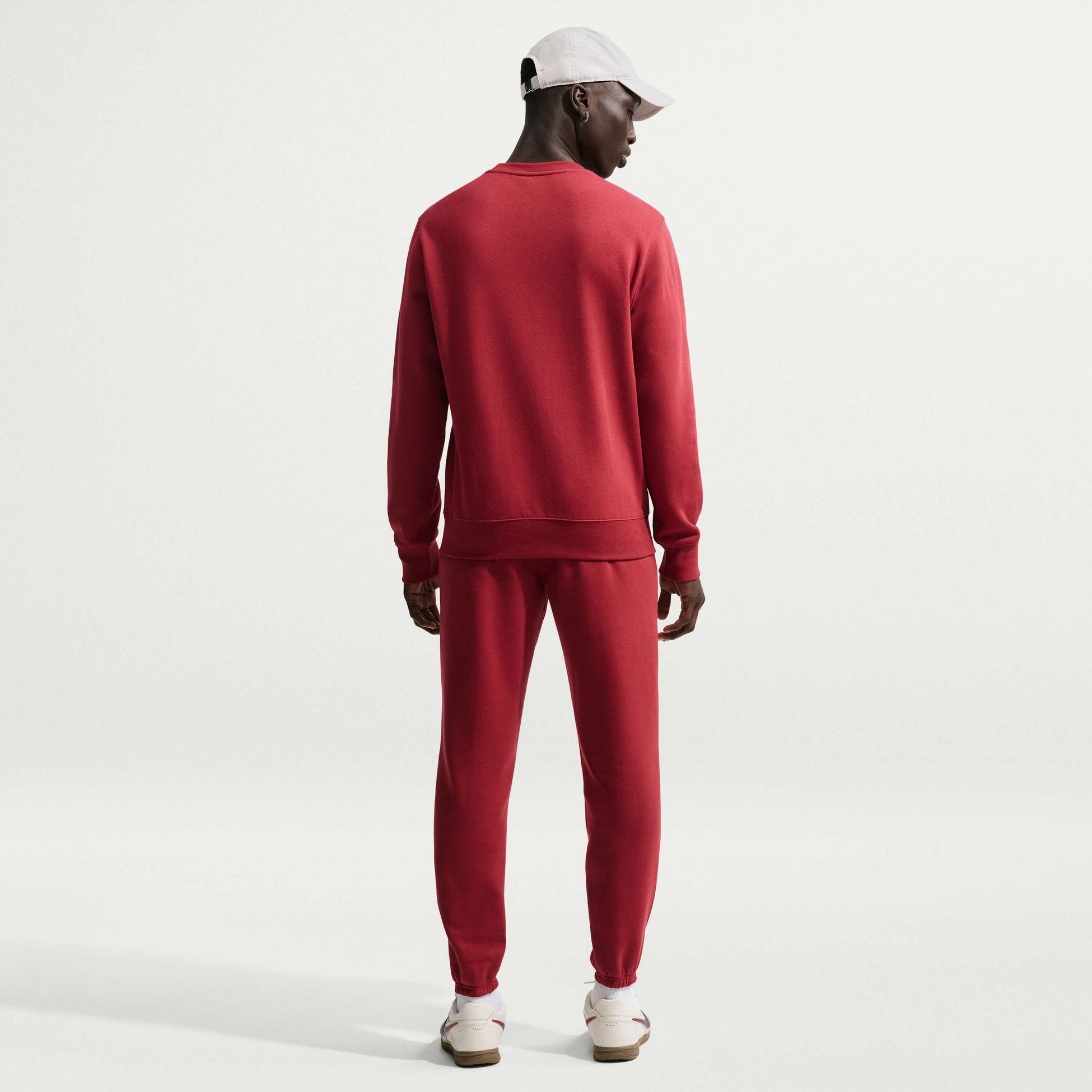 NIKE, Men's Cuffed Brushed Fleece Trousers Club