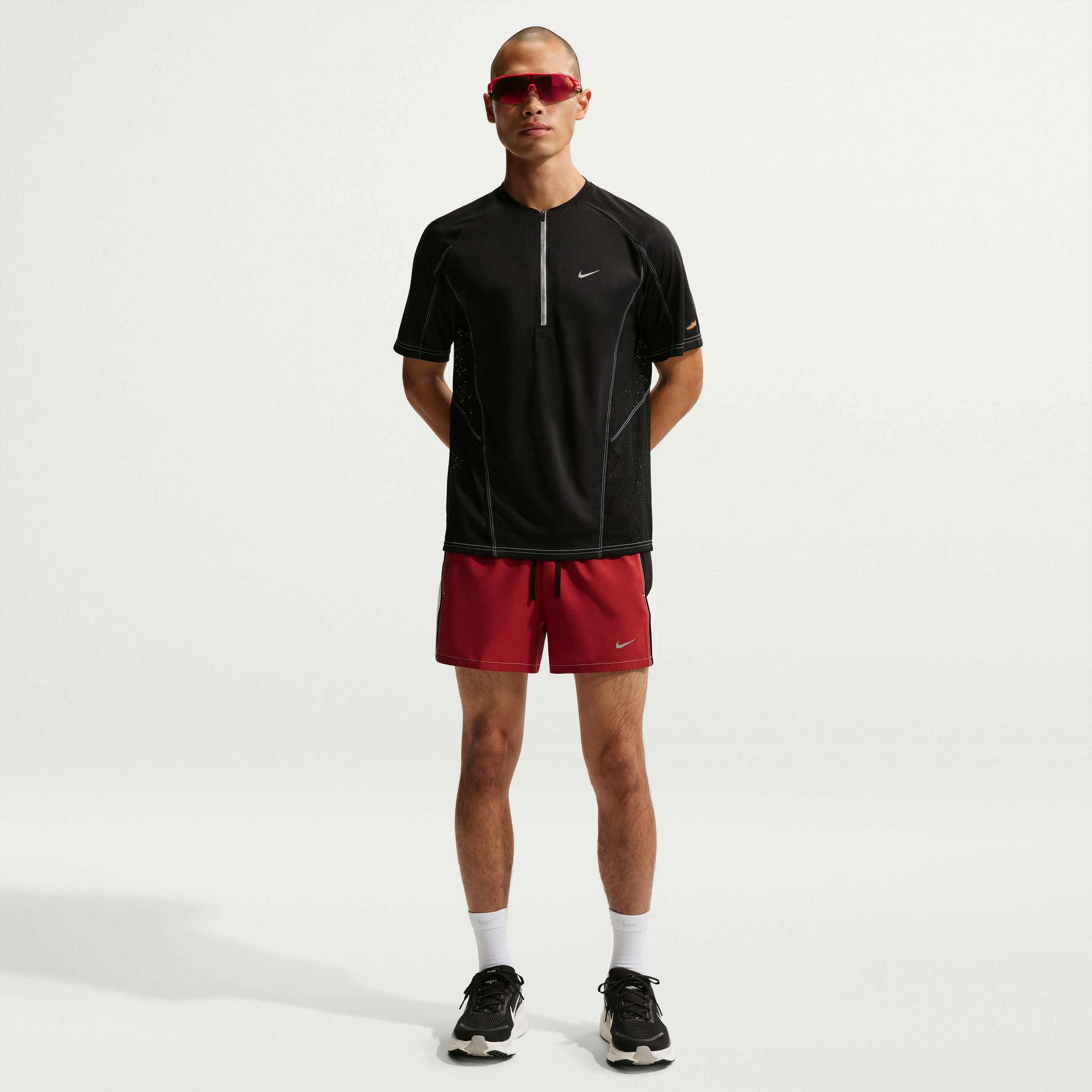 NIKE, Men's Dr-fit Short-sleeve Running Top Retro