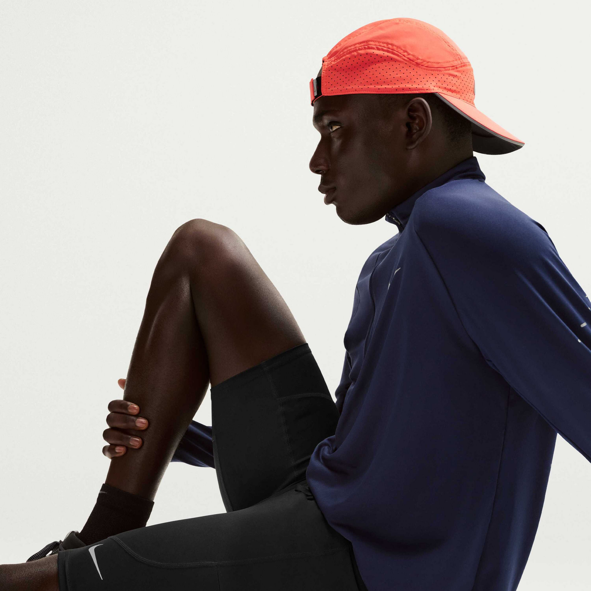 NIKE, Men's Dri-fit 1/2-length Running Tights Stride