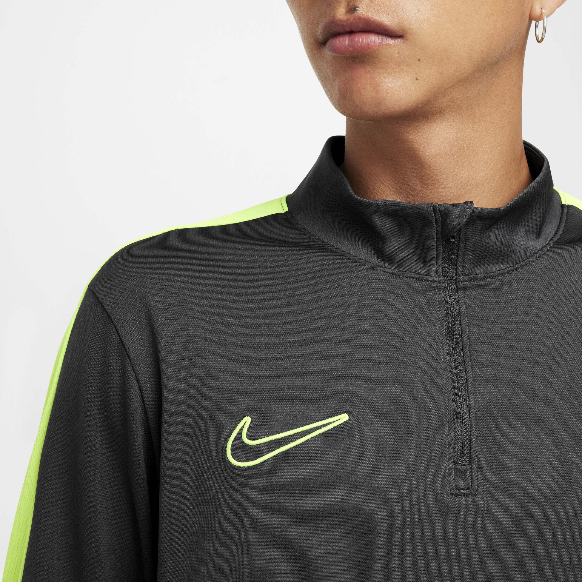 NIKE, Men's Dri-fit 1/2-zip Football Top Academy