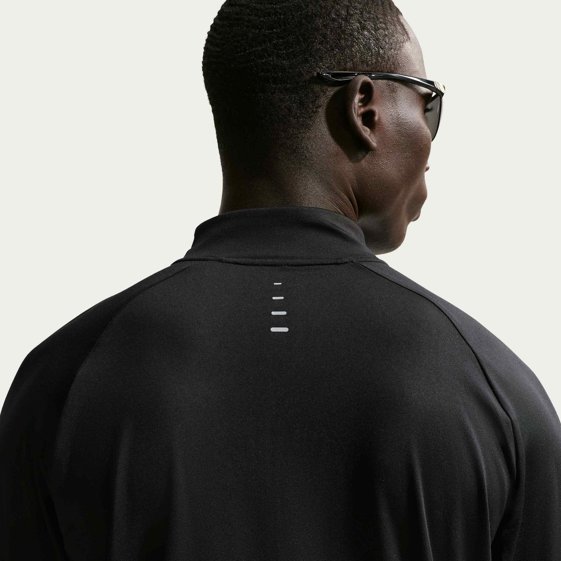 NIKE, Men's Dri-fit 1/2-zip Running Mid Layer Stride