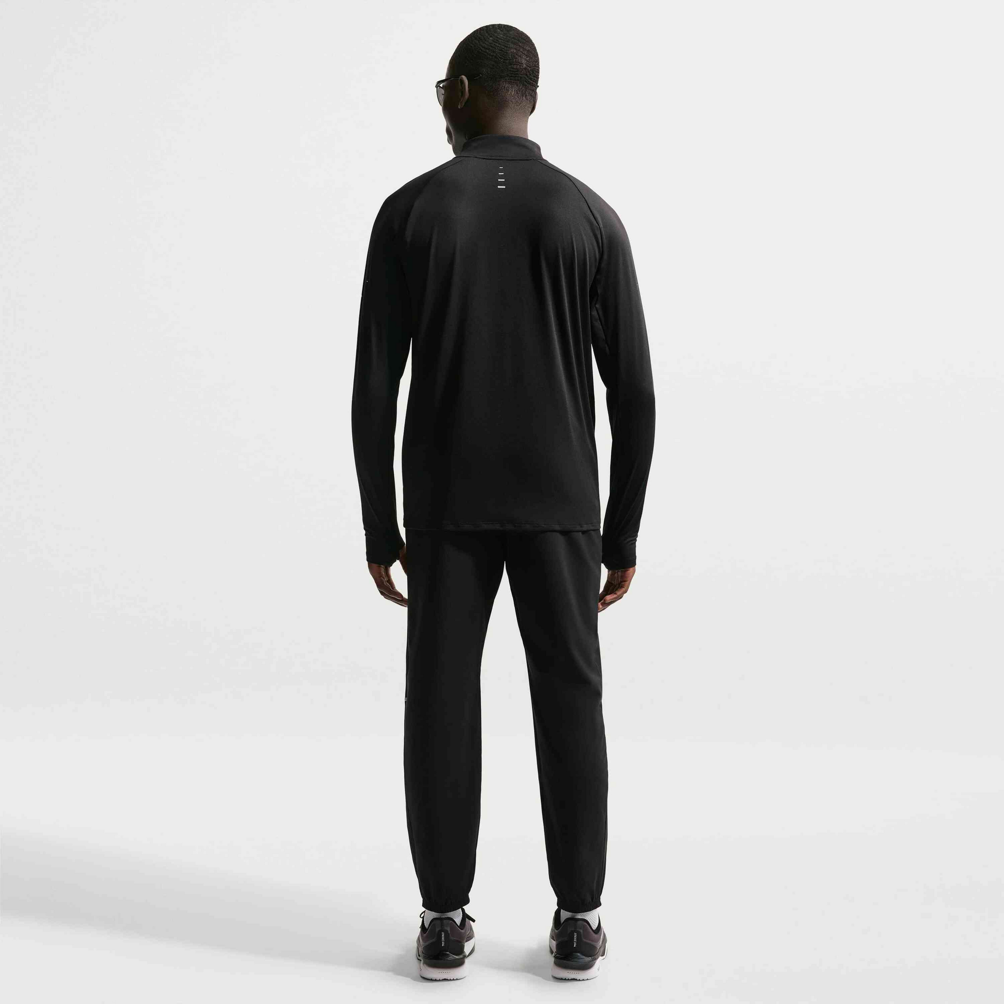 NIKE, Men's Dri-fit 1/2-zip Running Mid Layer Stride