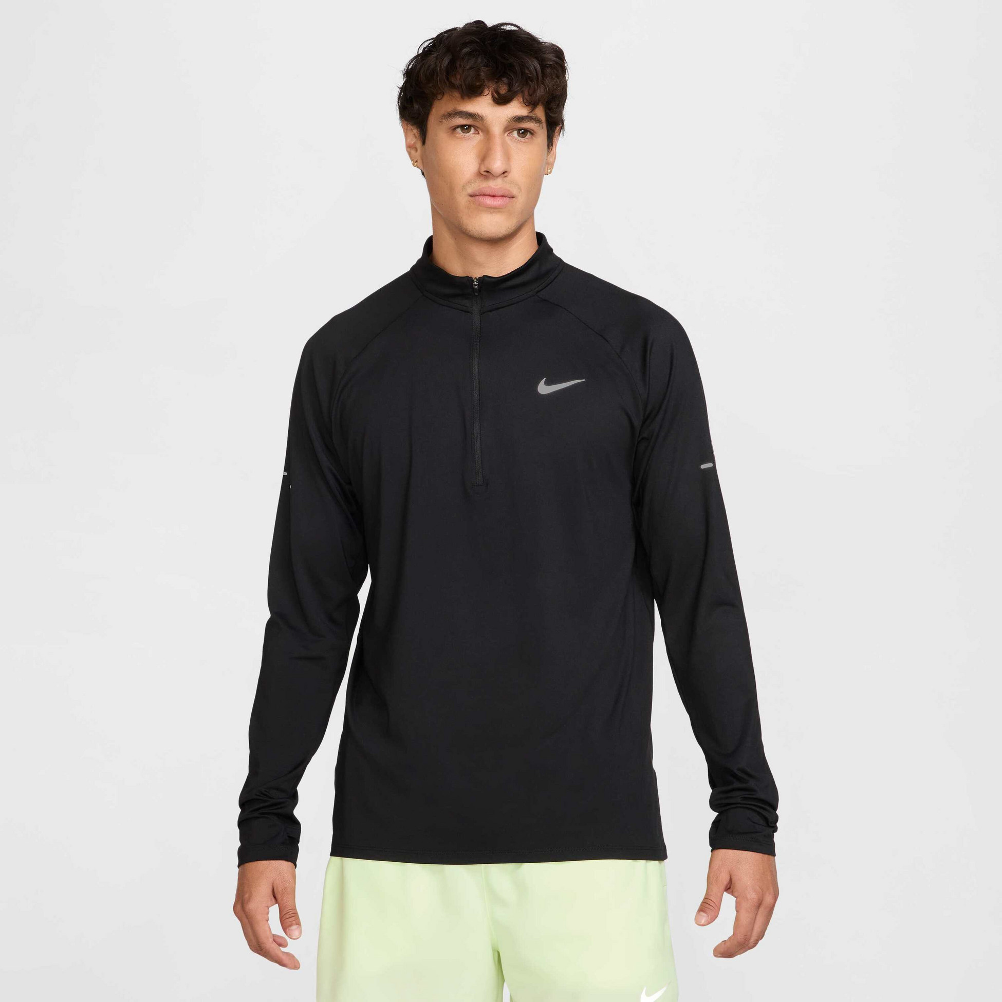 NIKE, Men's Dri-fit 1/2-zip Running Mid Layer Stride