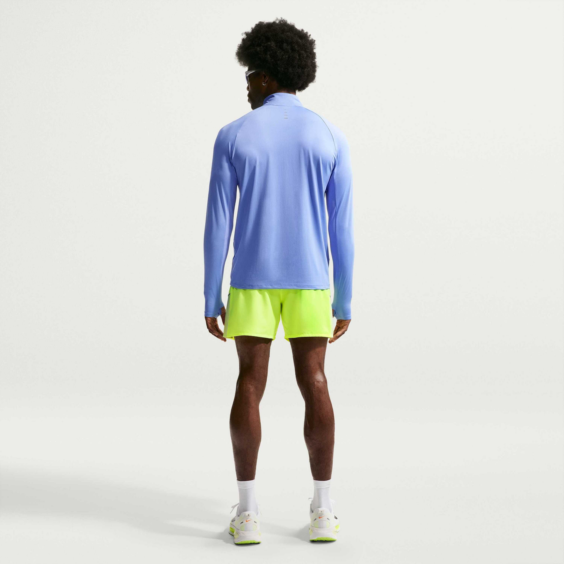 NIKE, Men's Dri-fit 1/2-zip Running Mid Layer Stride