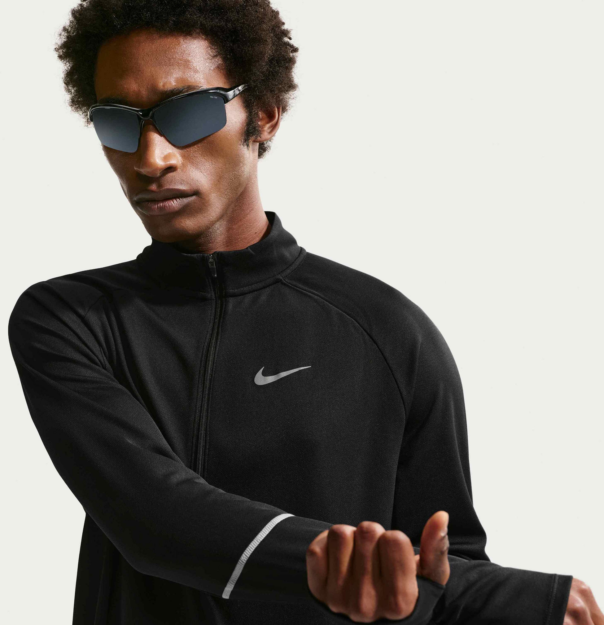 NIKE, Men's Dri-fit 1/2-zip Running Top Miler