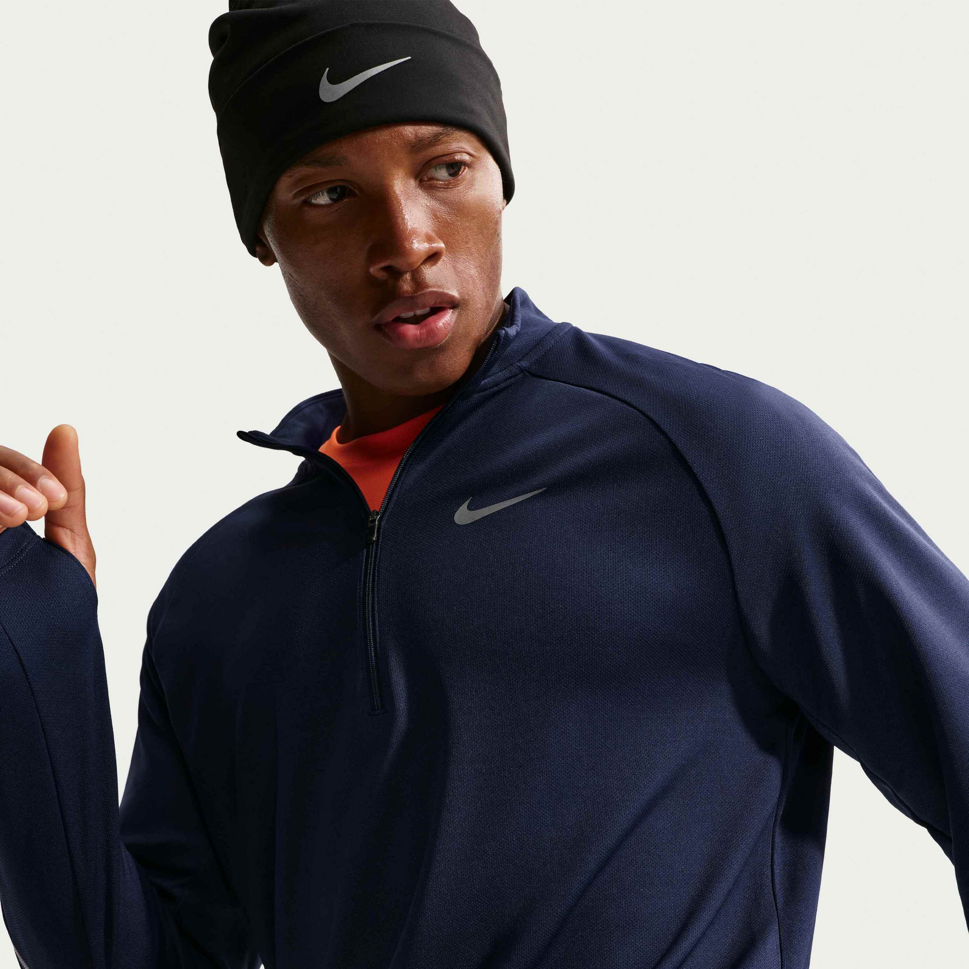 NIKE, Men's Dri-fit 1/2-zip Running Top Miler