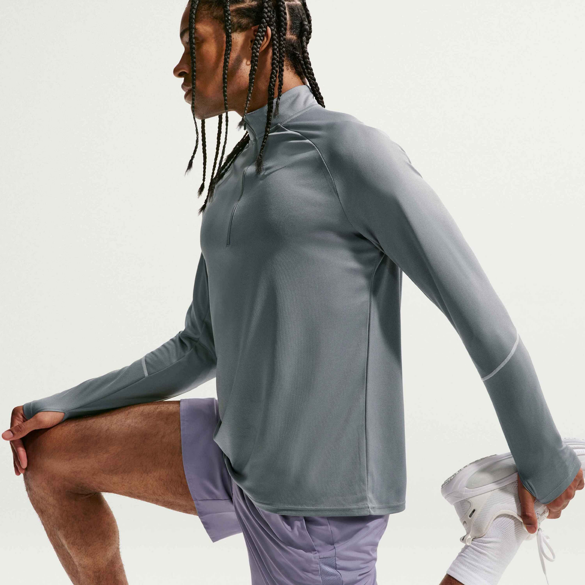 NIKE, Men's Dri-fit 1/2-zip Running Top Miler