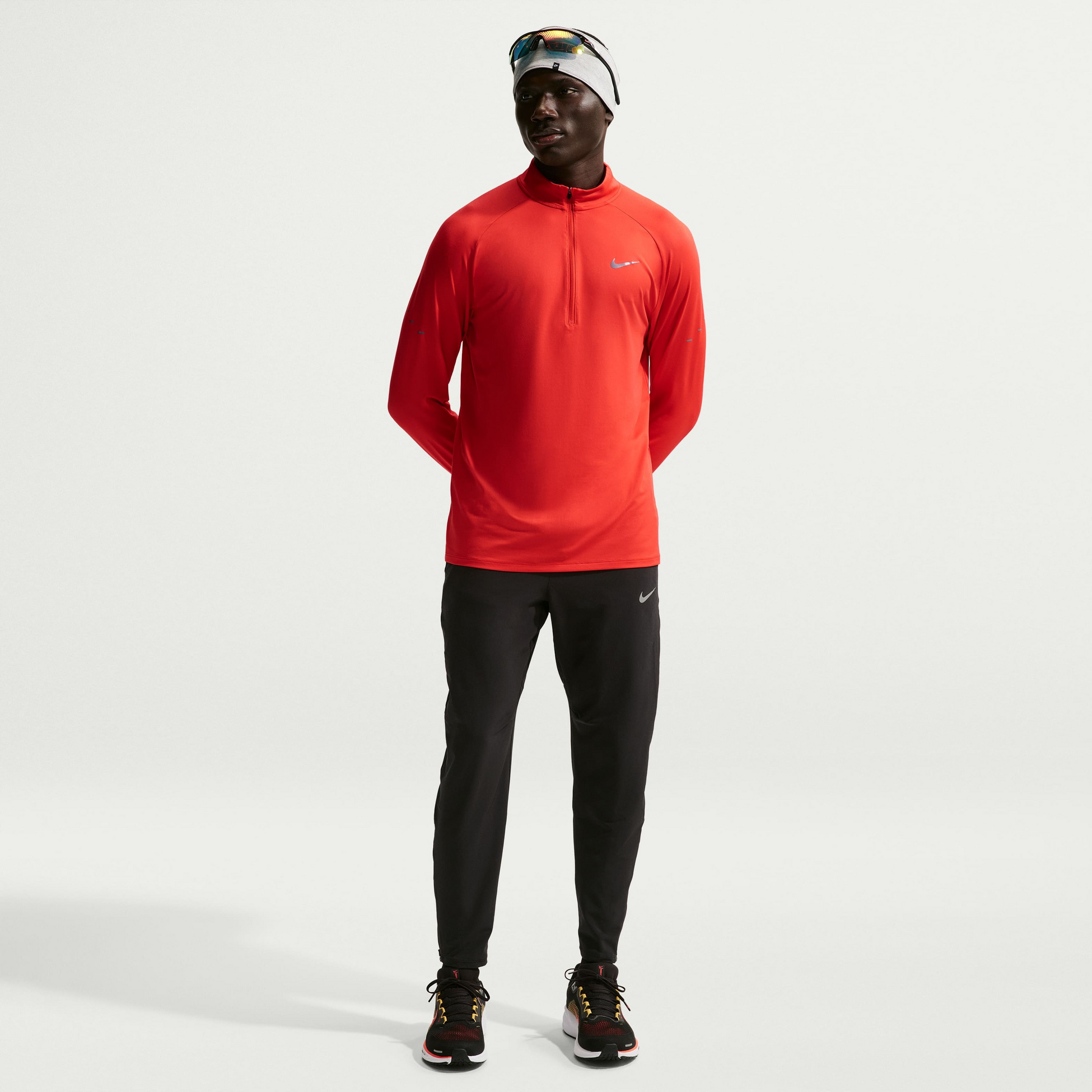 NIKE, Men's Dri-fit 1/2-zip Running Top Stride
