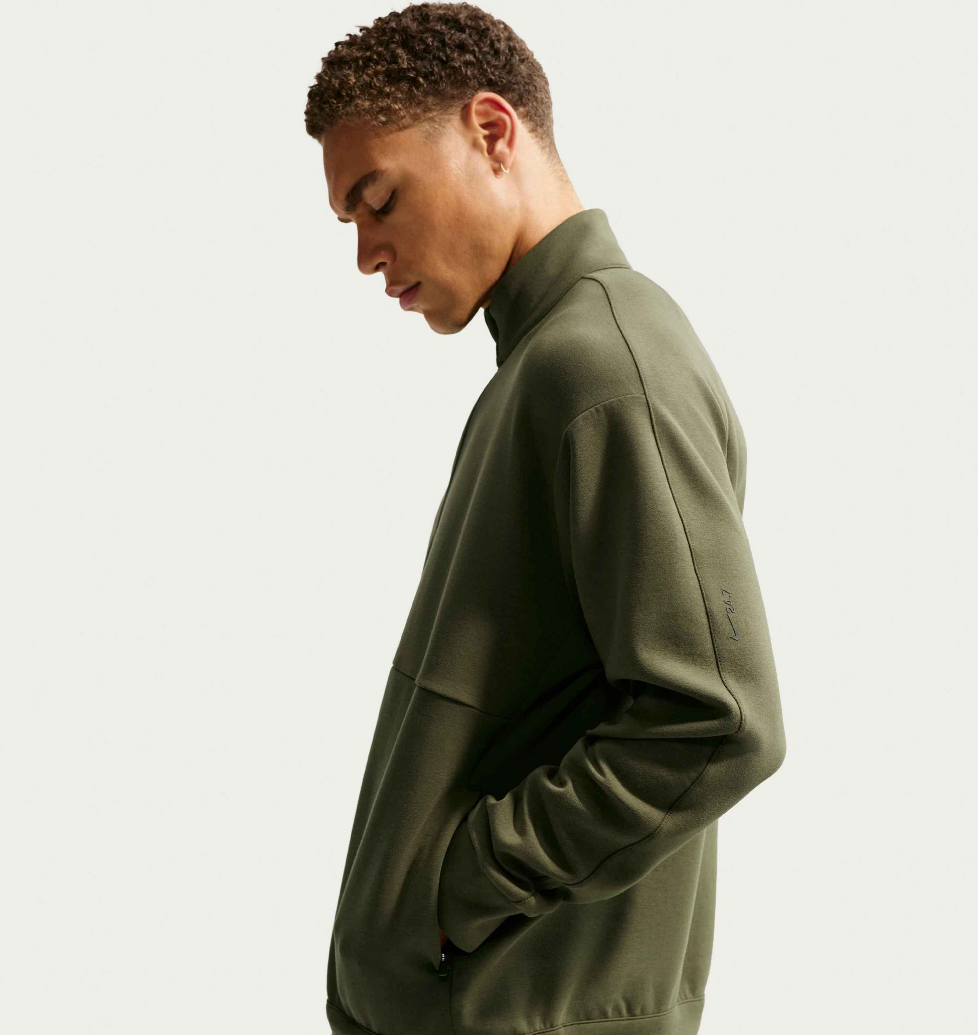 NIKE, Men's Dri-fit 1/2-zip Top 24.7 Impossiblysoft