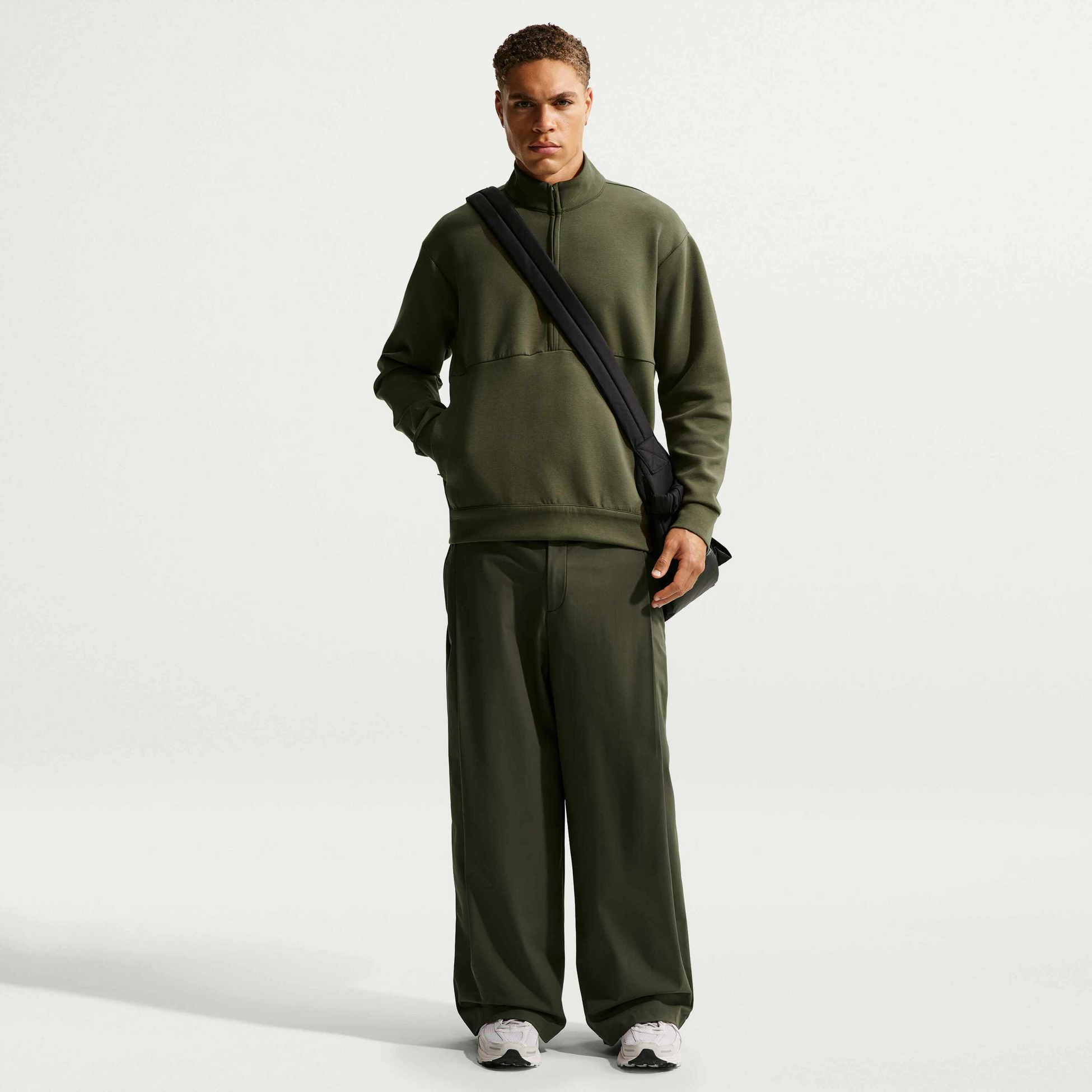 NIKE, Men's Dri-fit 1/2-zip Top 24.7 Impossiblysoft