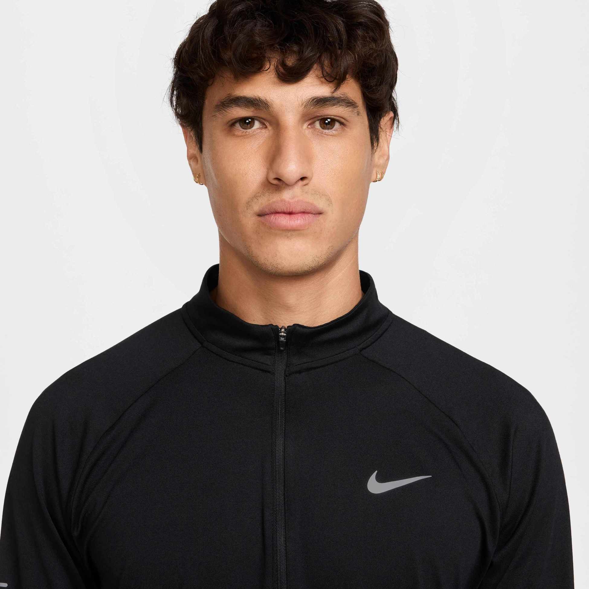 NIKE, Men's Dri-fit 1/4-zip Running Top Stride