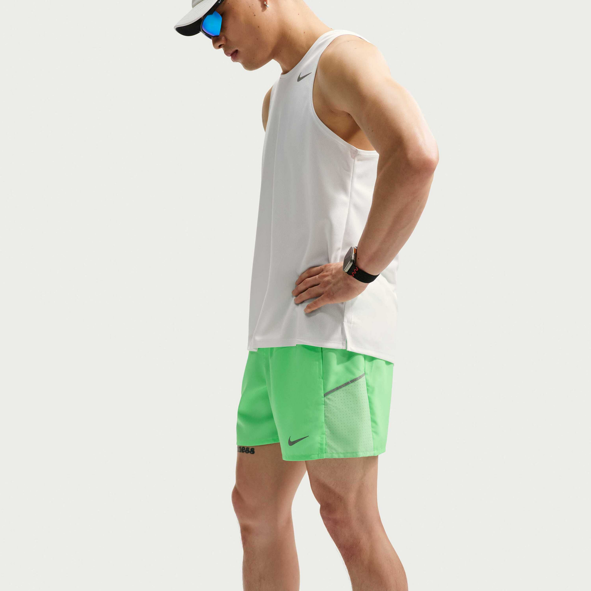 NIKE, Men's Dri-fit 12.5cm (approx.) Brief-lined Running Shorts Miler
