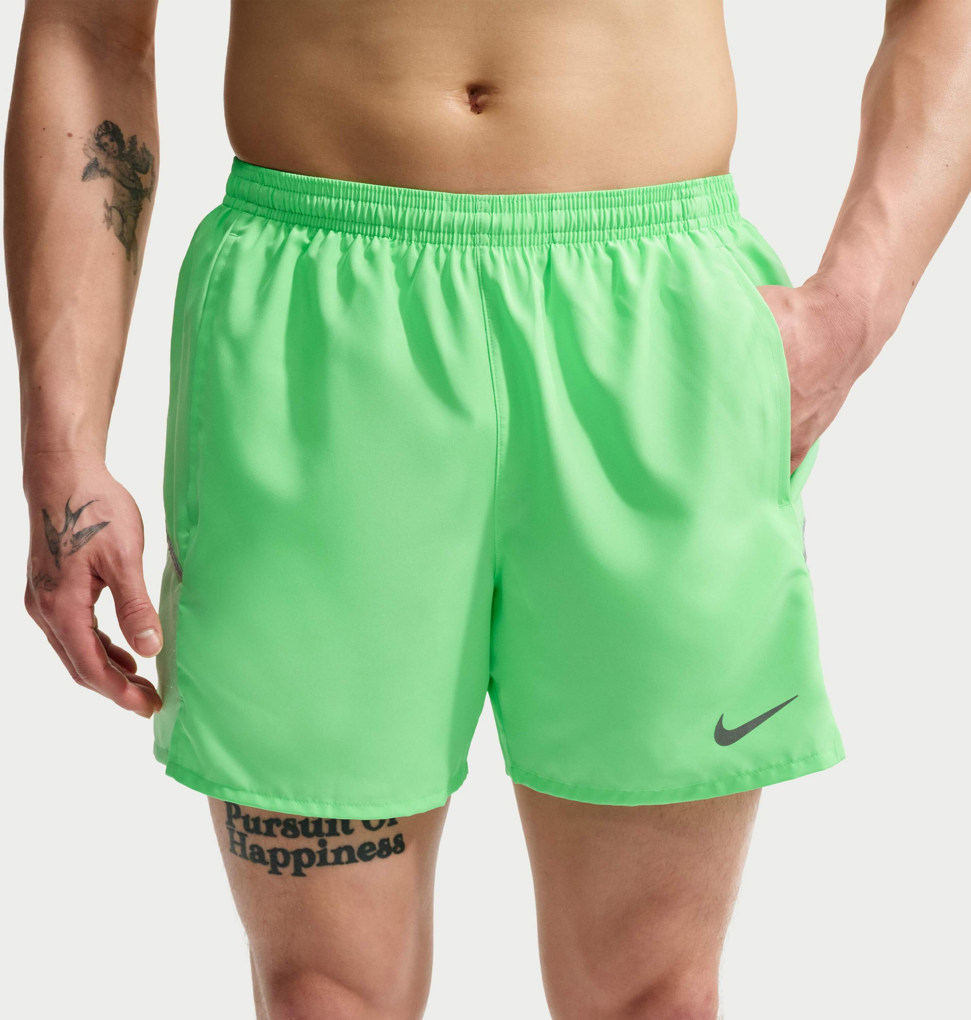 NIKE, Men's Dri-fit 12.5cm (approx.) Brief-lined Running Shorts Miler